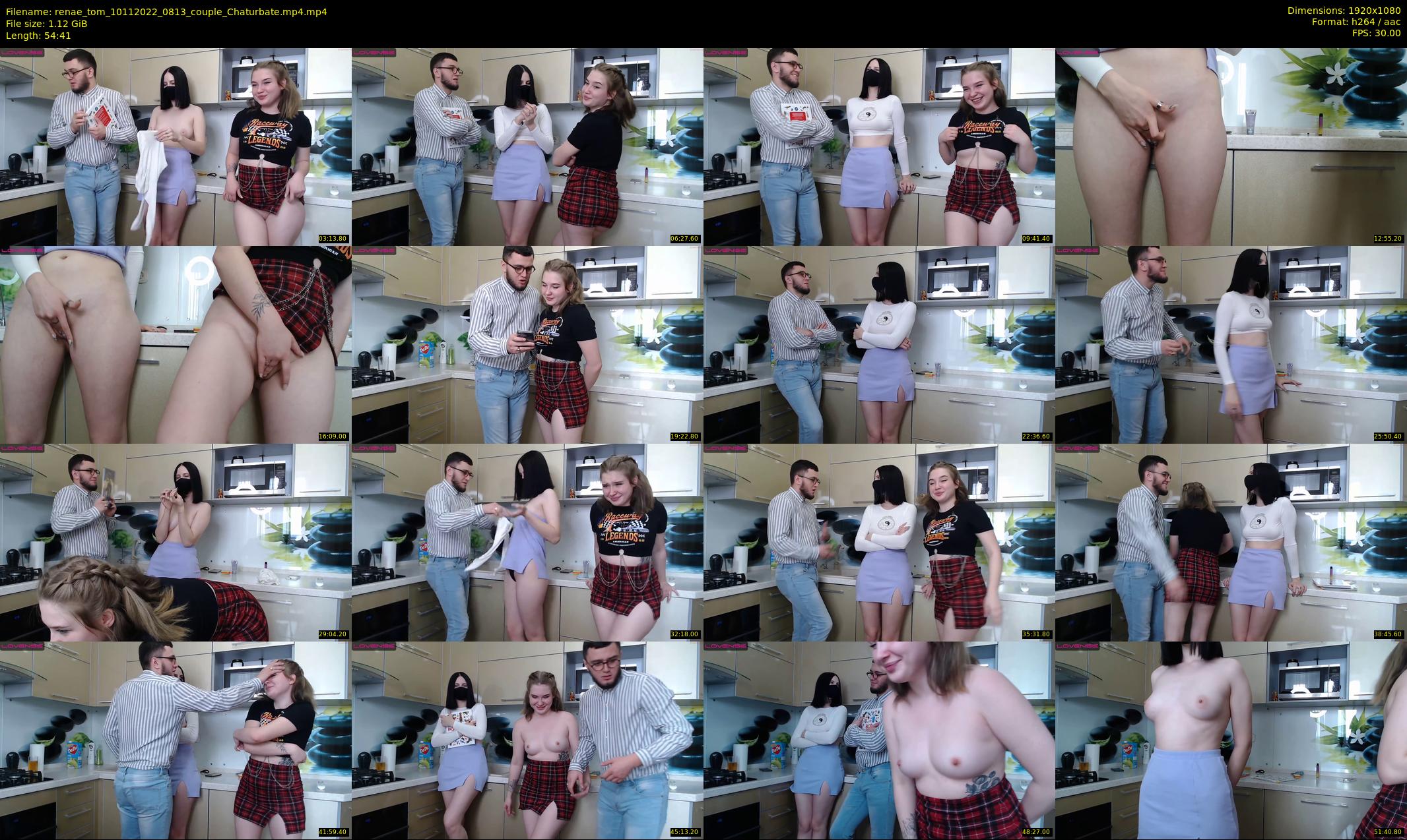 renae_tom — 55 minute Chaturbate couple cam show recording, 1080p, Nov 10, 2022
