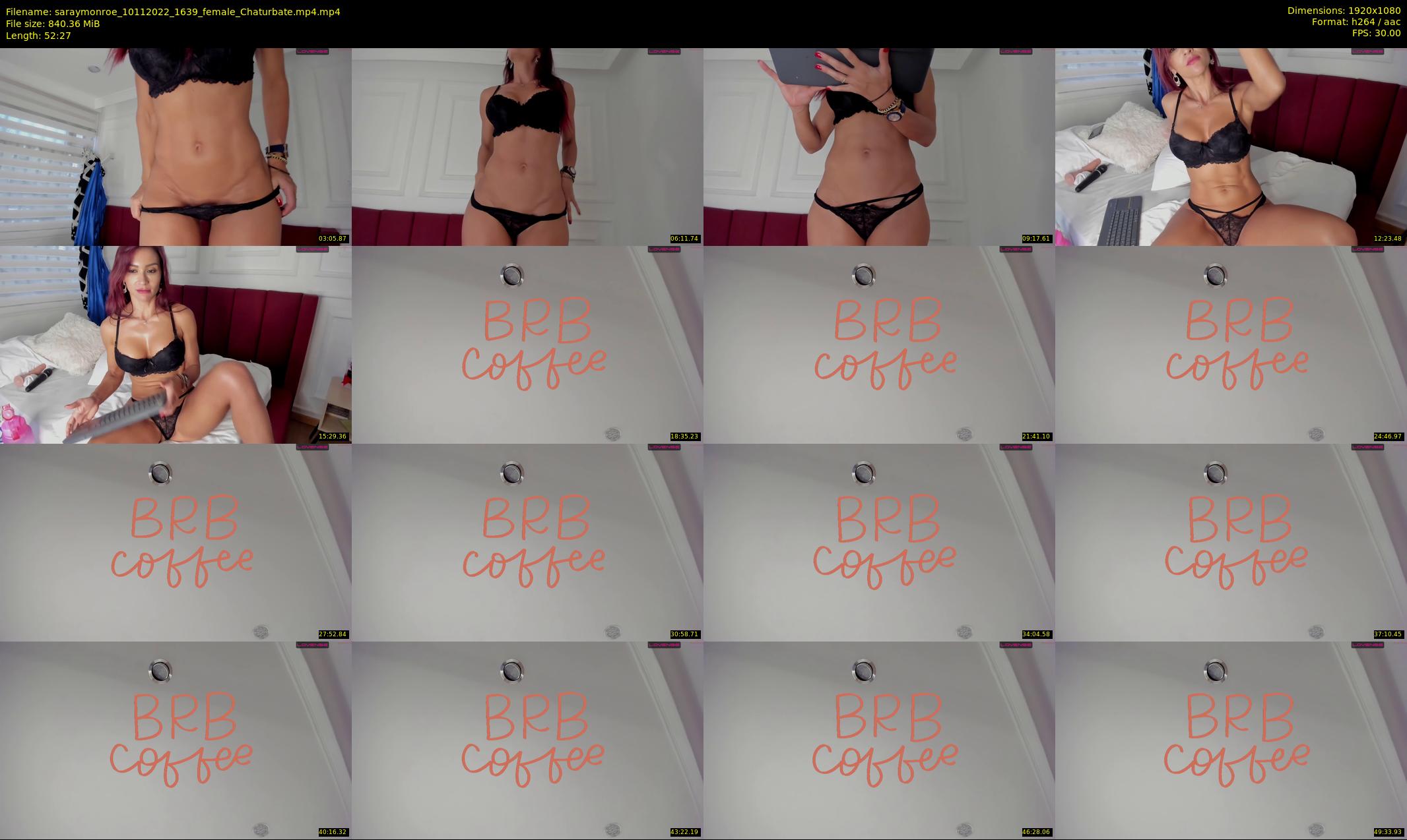 saraymonroe — 53 minute Chaturbate female cam show recording, 1080p, Nov 10, 2022
