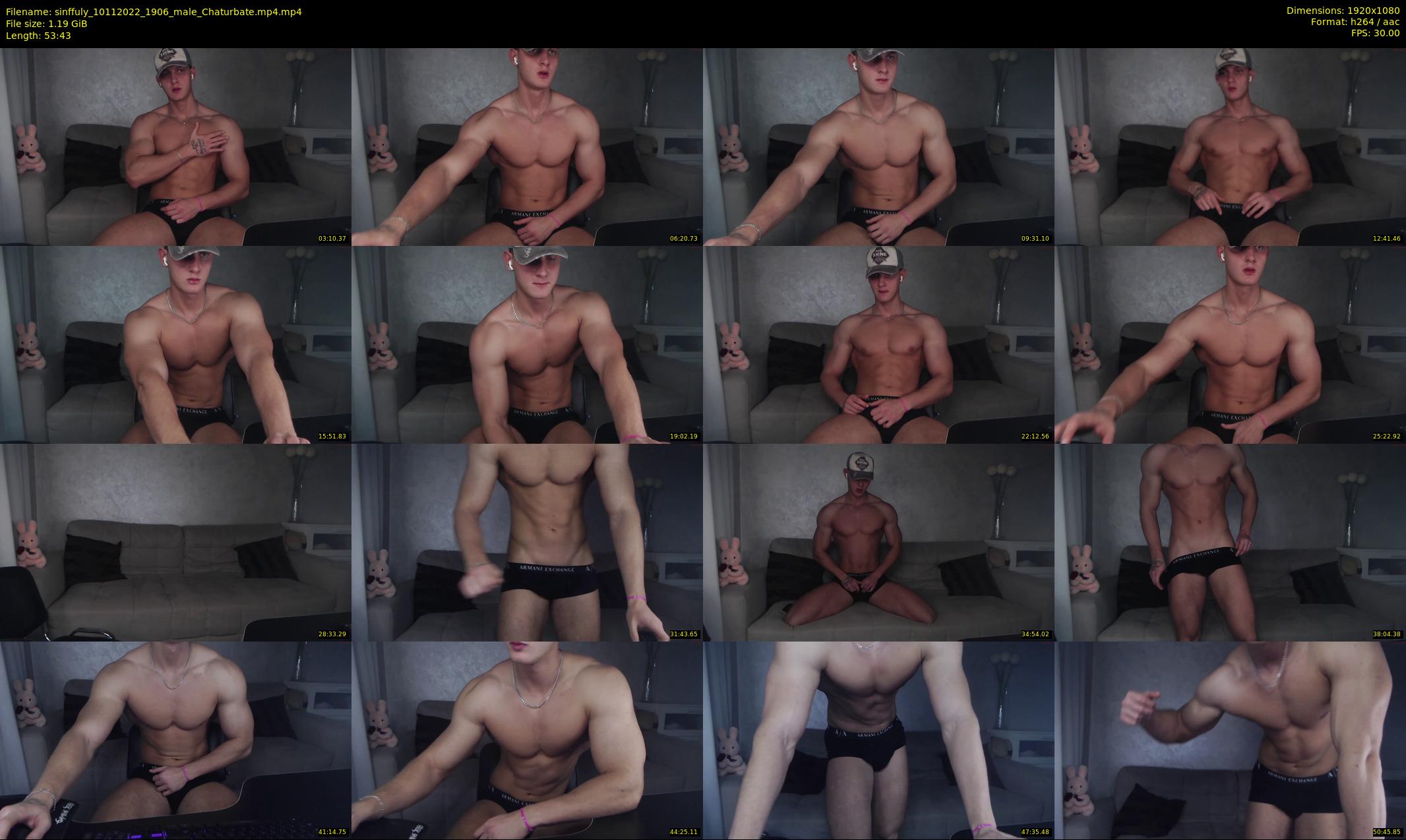 sinffuly — 54 minute Chaturbate male cam show recording, 1080p, Nov 10, 2022