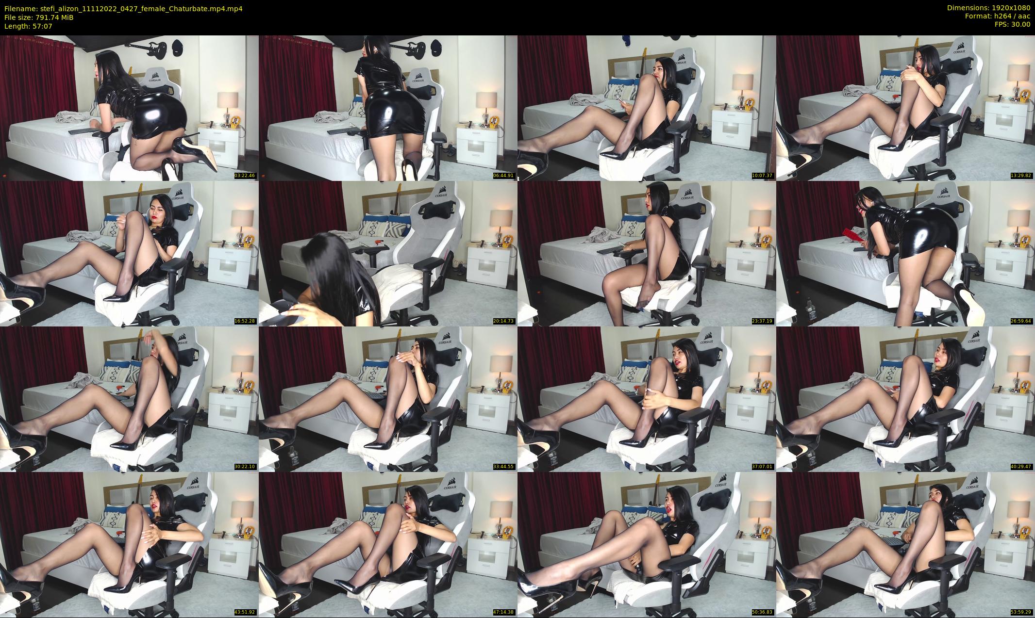 stefi_alizon — 58 minute Chaturbate female cam show recording, 1080p, Nov 11, 2022