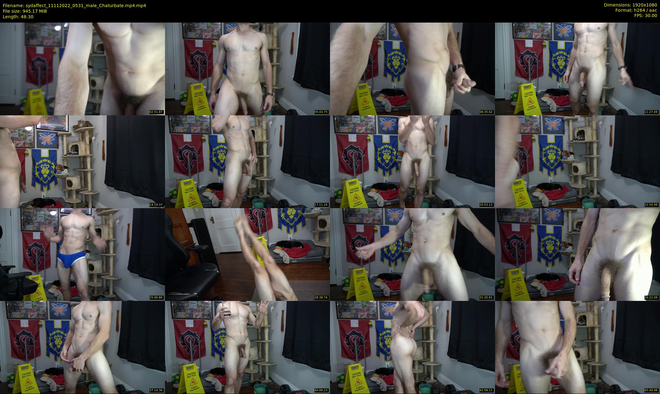 sydaffect — 49 minute Chaturbate male cam show recording, 1080p, Nov 11, 2022