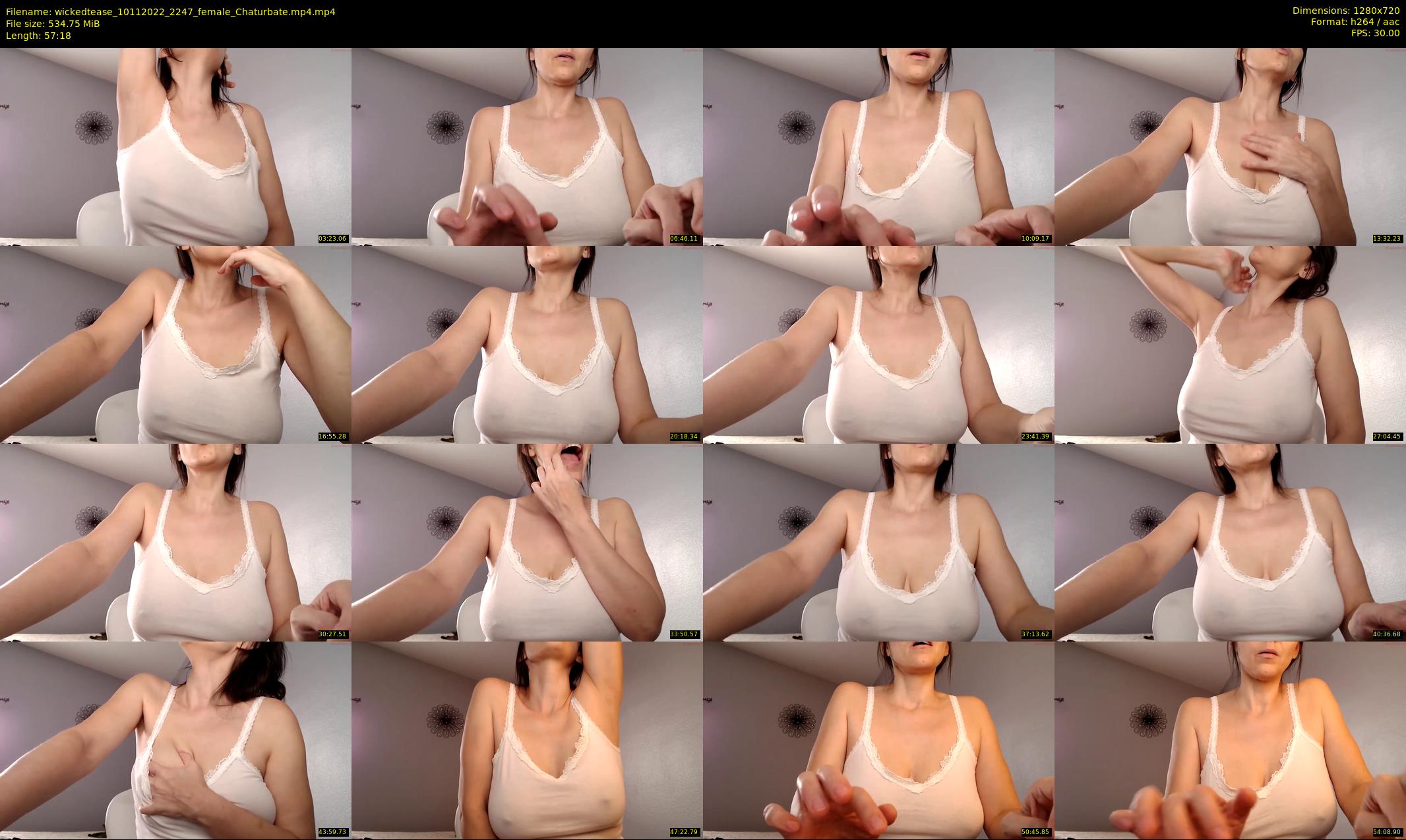 wickedtease — 58 minute Chaturbate female cam show recording, 720p, Nov 10, 2022