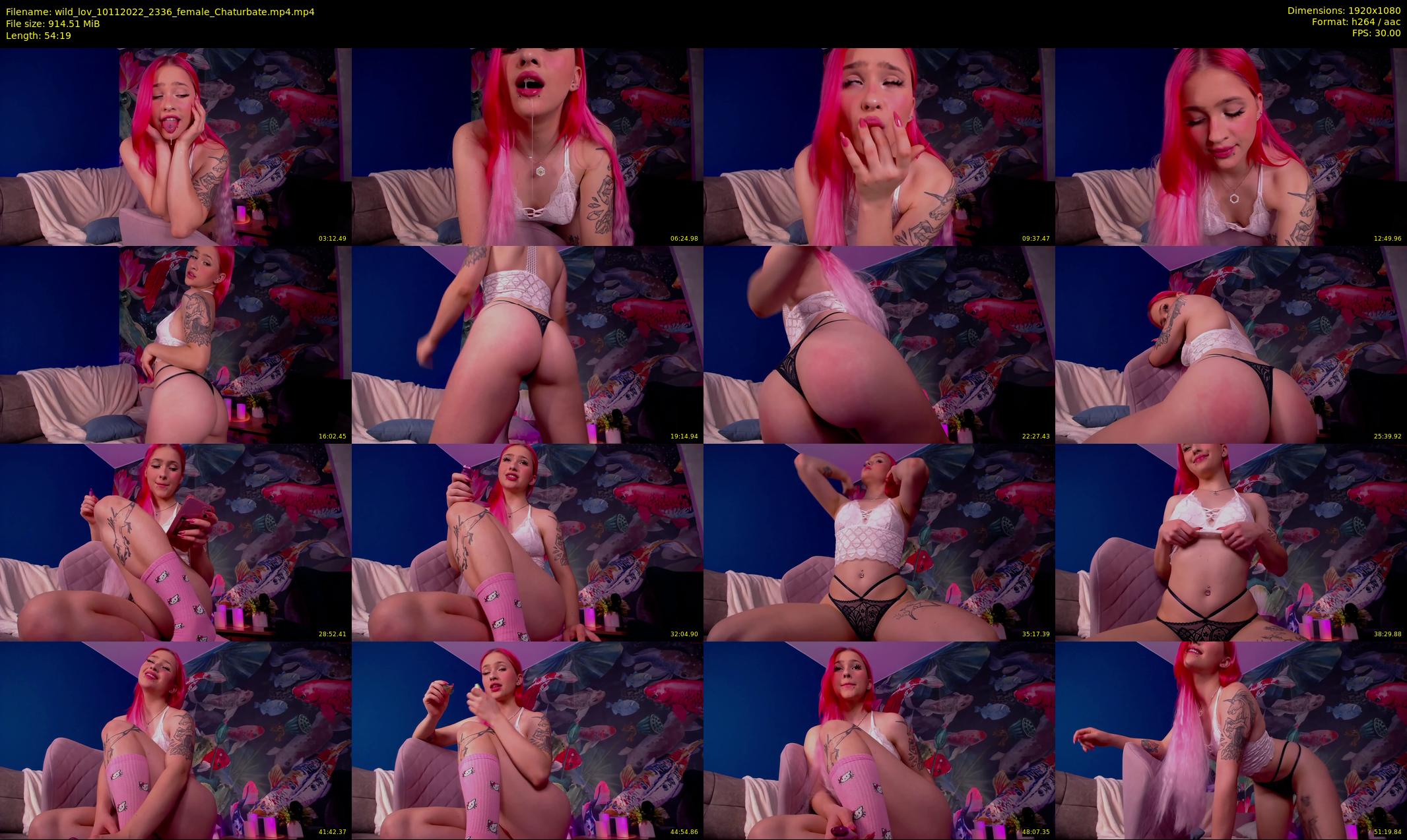 wild_lov — 55 minute Chaturbate female cam show recording, 1080p, Nov 10, 2022
