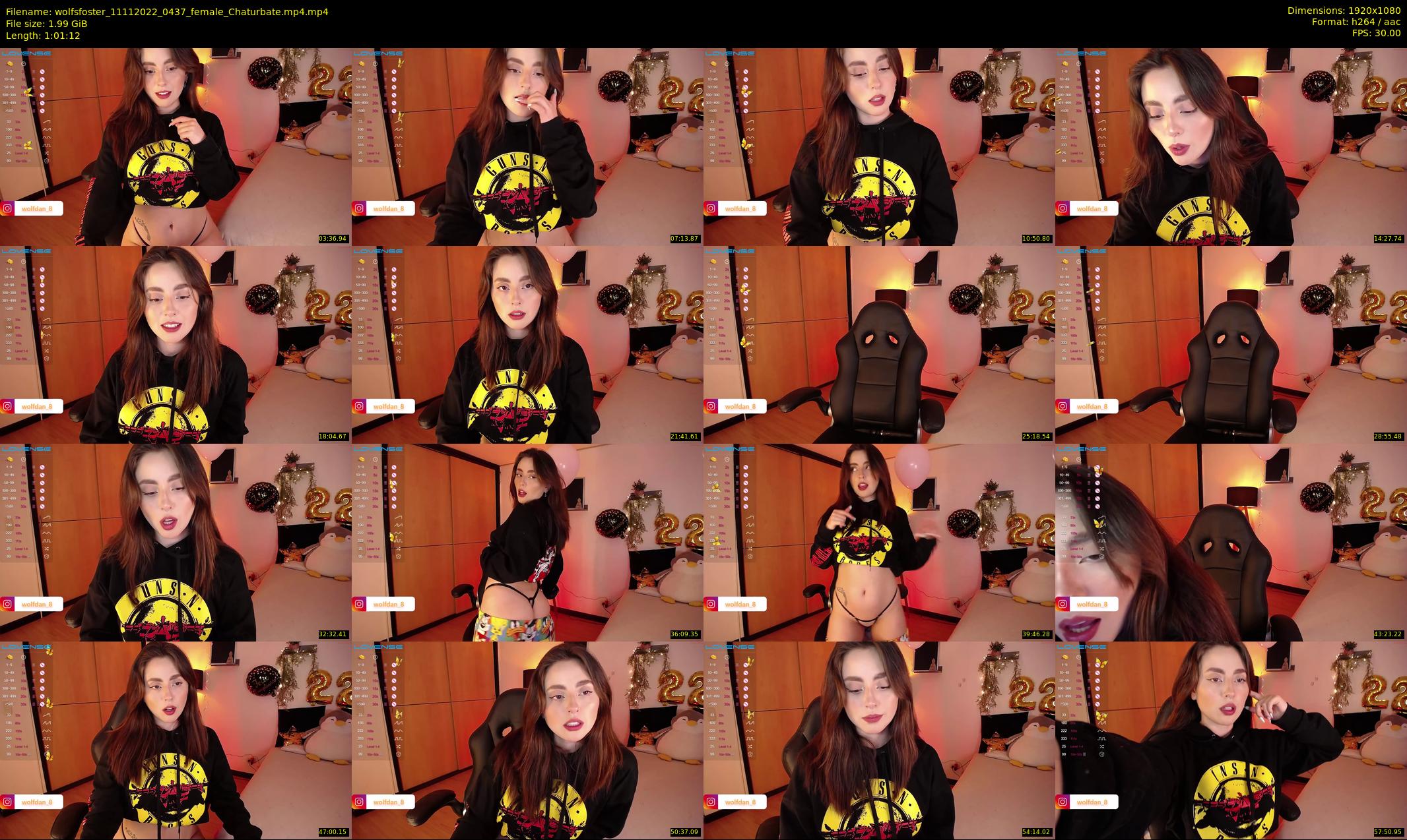 wolfsfoster — 62 minute Chaturbate couple cam show recording, 1080p, Nov 11, 2022