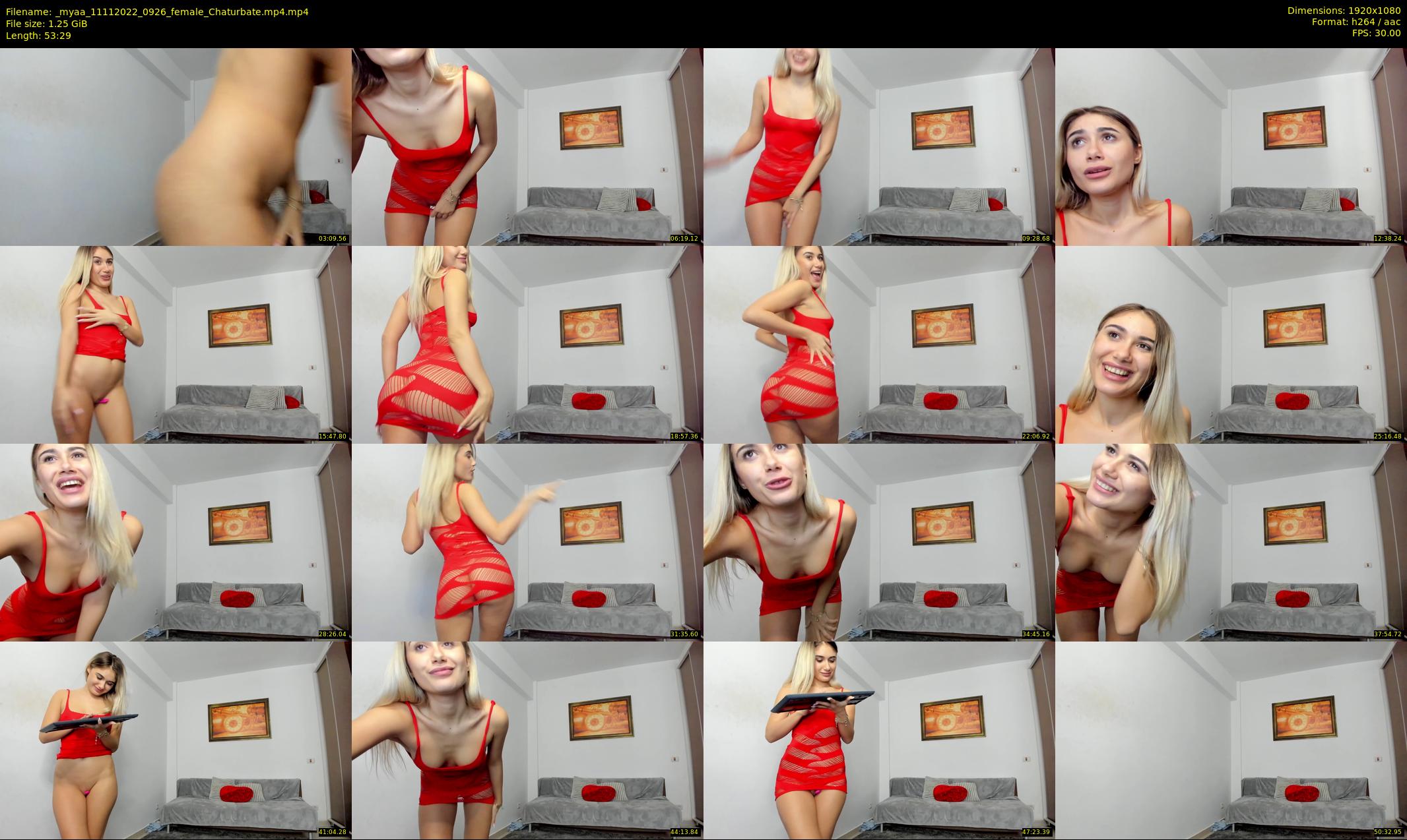 _myaa — 54 minute Chaturbate female cam show recording, 1080p, Nov 11, 2022