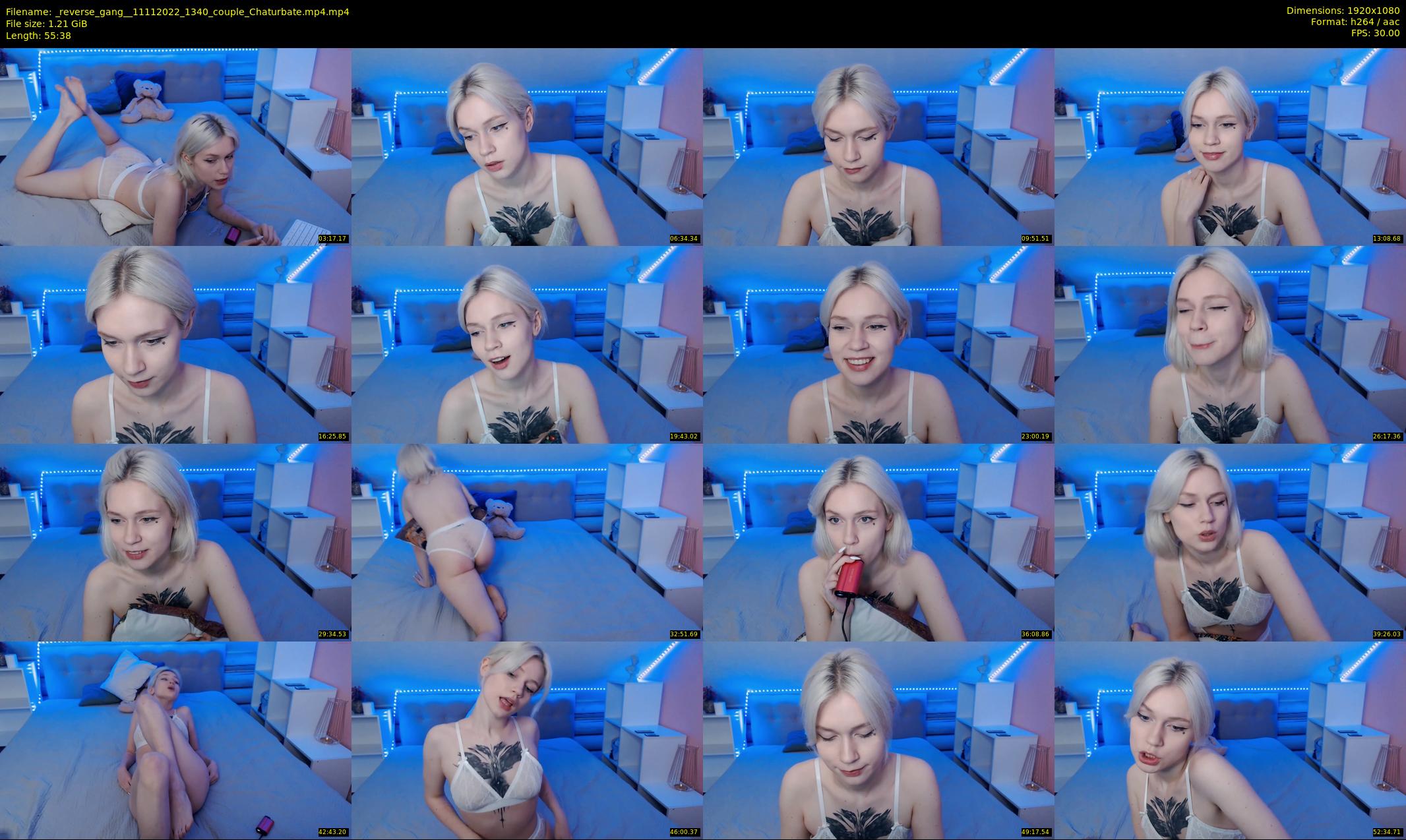 _reverse_gang_ — 56 minute Chaturbate couple cam show recording, 1080p, Nov 11, 2022