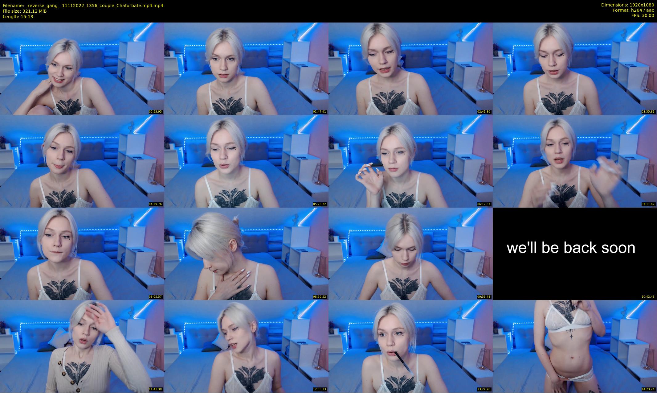 _reverse_gang_ — 16 minute Chaturbate couple cam show recording, 1080p, Nov 11, 2022
