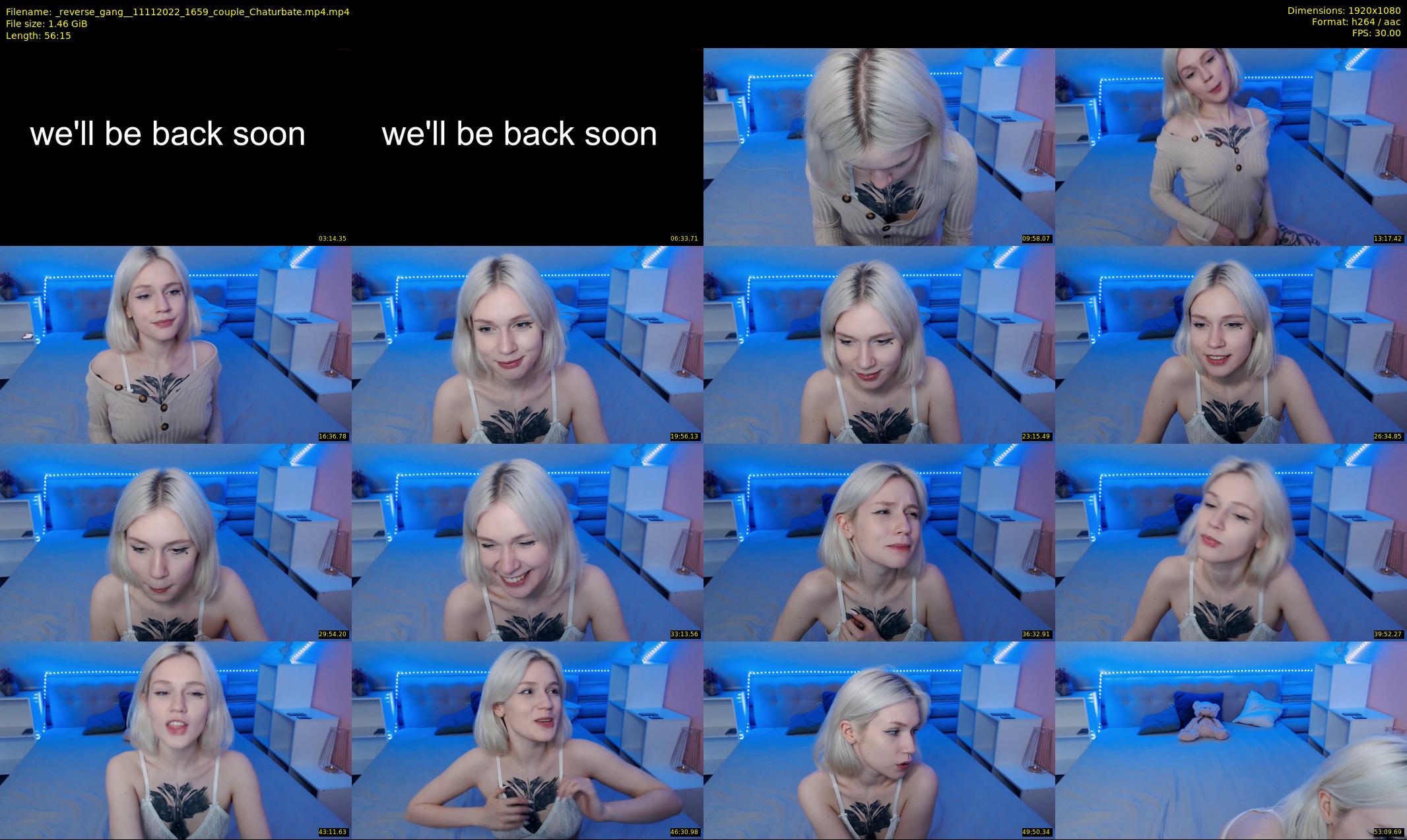 _reverse_gang_ — 57 minute Chaturbate couple cam show recording, 1080p, Nov 11, 2022