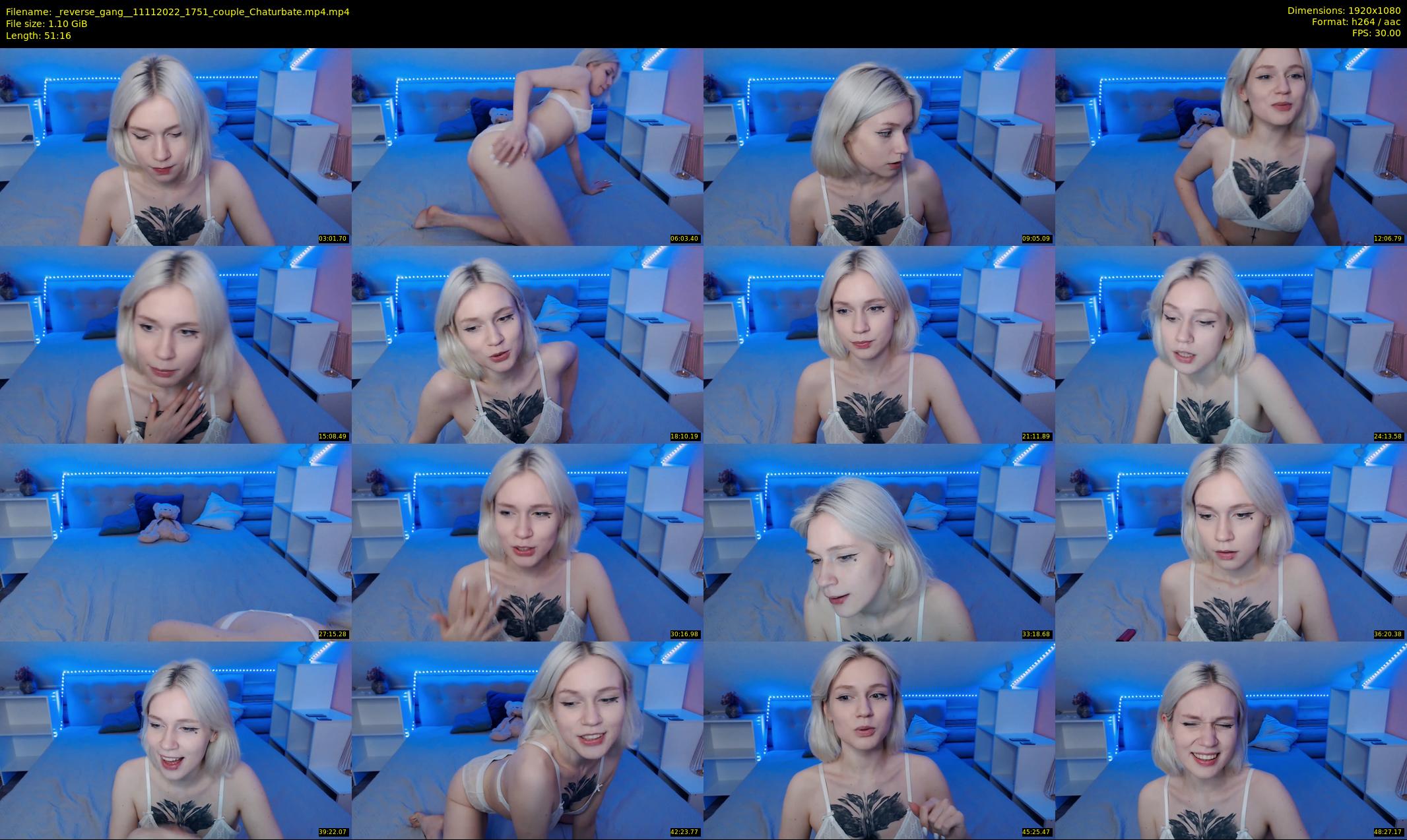 _reverse_gang_ — 52 minute Chaturbate couple cam show recording, 1080p, Nov 11, 2022
