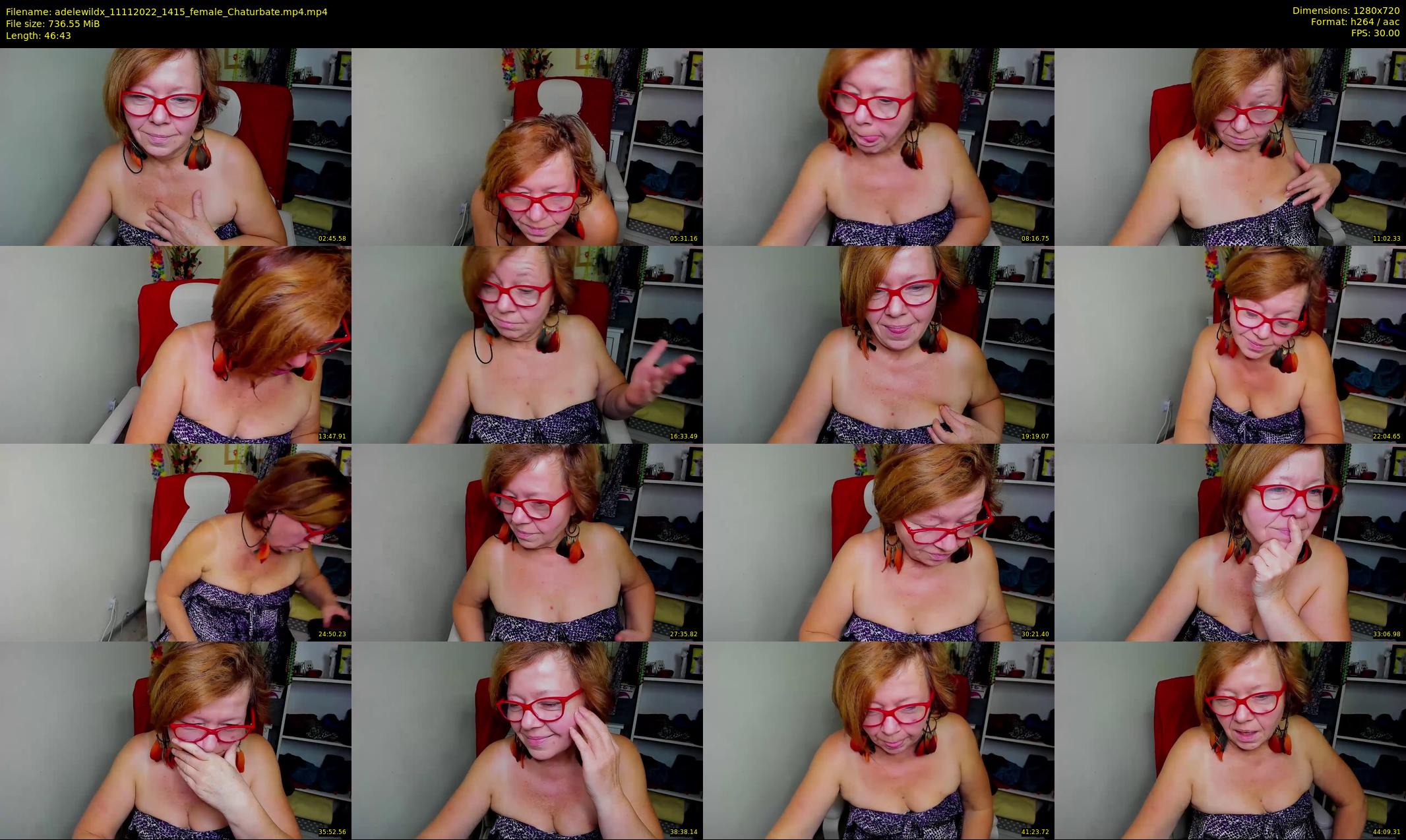adelewildx — 47 minute Chaturbate female cam show recording, 720p, Nov 11, 2022