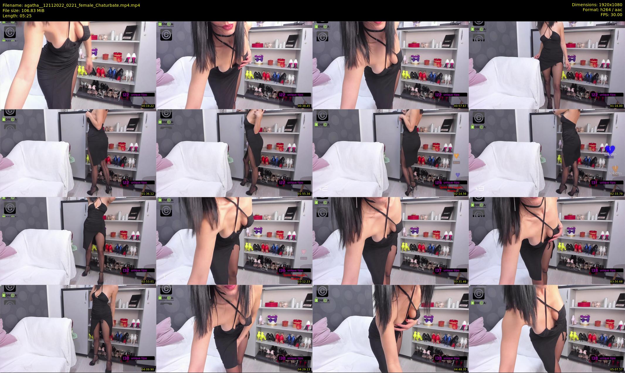 agatha_ — 6 minute Chaturbate female cam show recording, 1080p, Nov 12, 2022