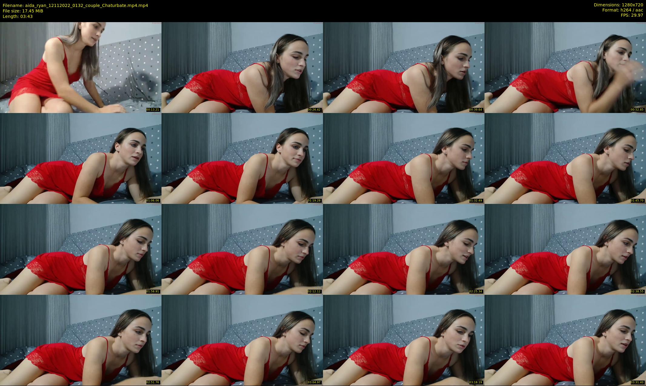 aida_ryan — 4 minute Chaturbate couple cam show recording, 720p, Nov 12, 2022