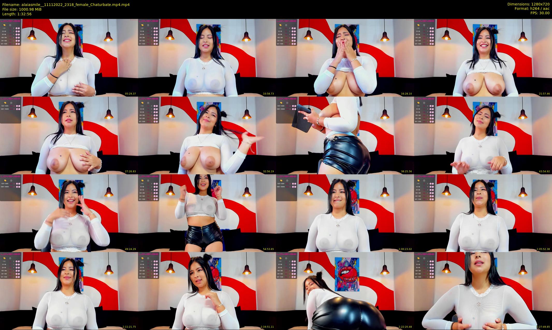 alaiasmile_ — 93 minute Chaturbate female cam show recording, 720p, Nov 11, 2022