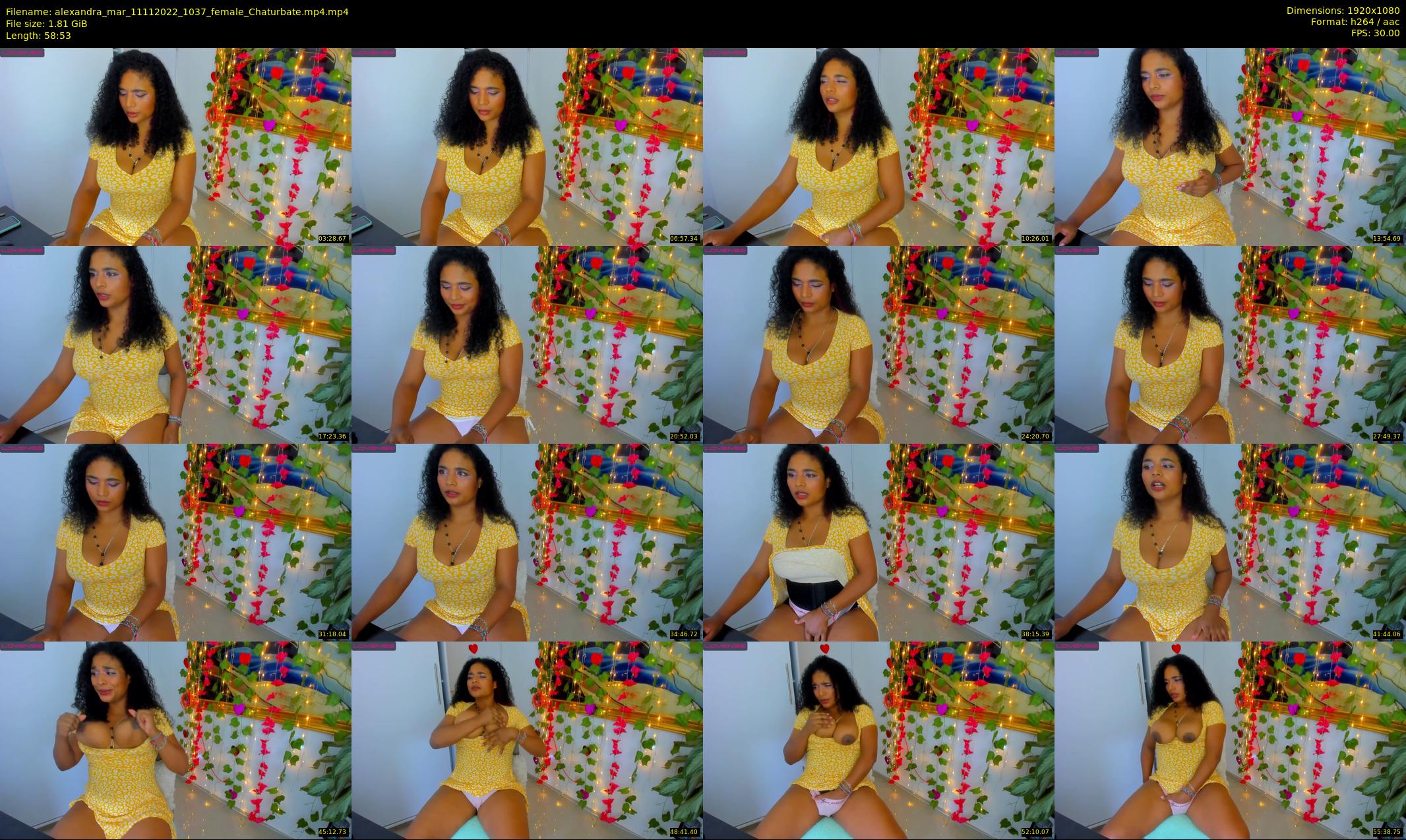 alexandra_mar — 59 minute Chaturbate female cam show recording, 1080p, Nov 11, 2022