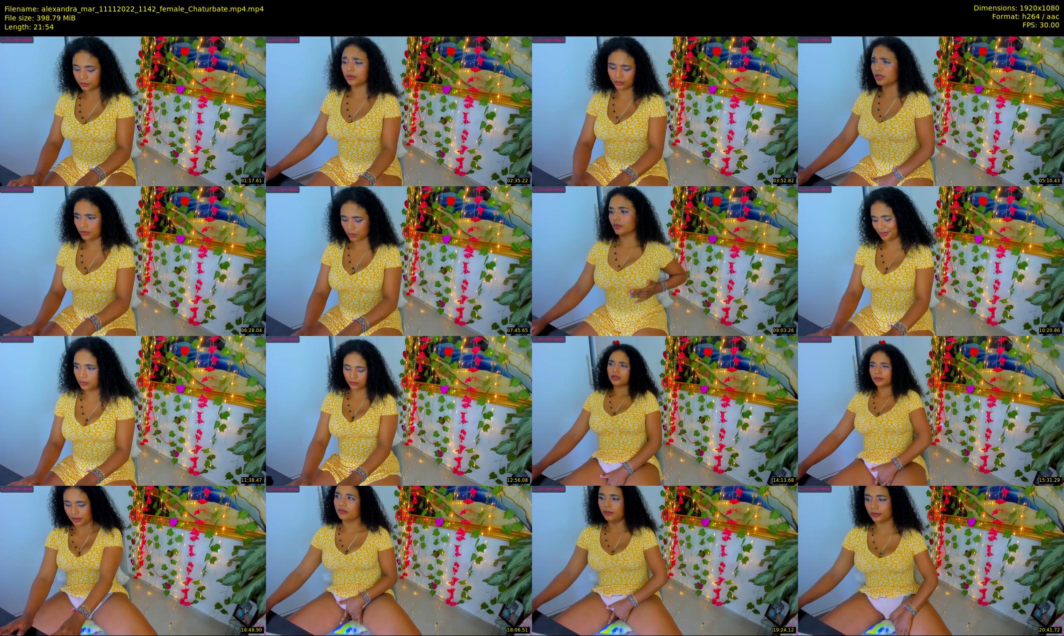alexandra_mar — 22 minute Chaturbate female cam show recording, 1080p, Nov 11, 2022