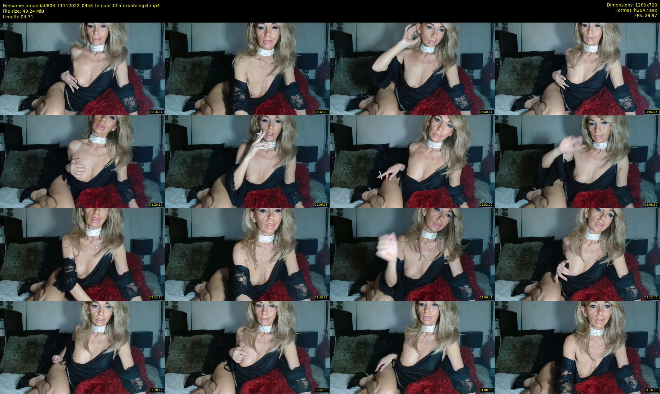 amanda0803 — 5 minute Chaturbate female cam show recording, 720p, Nov 11, 2022