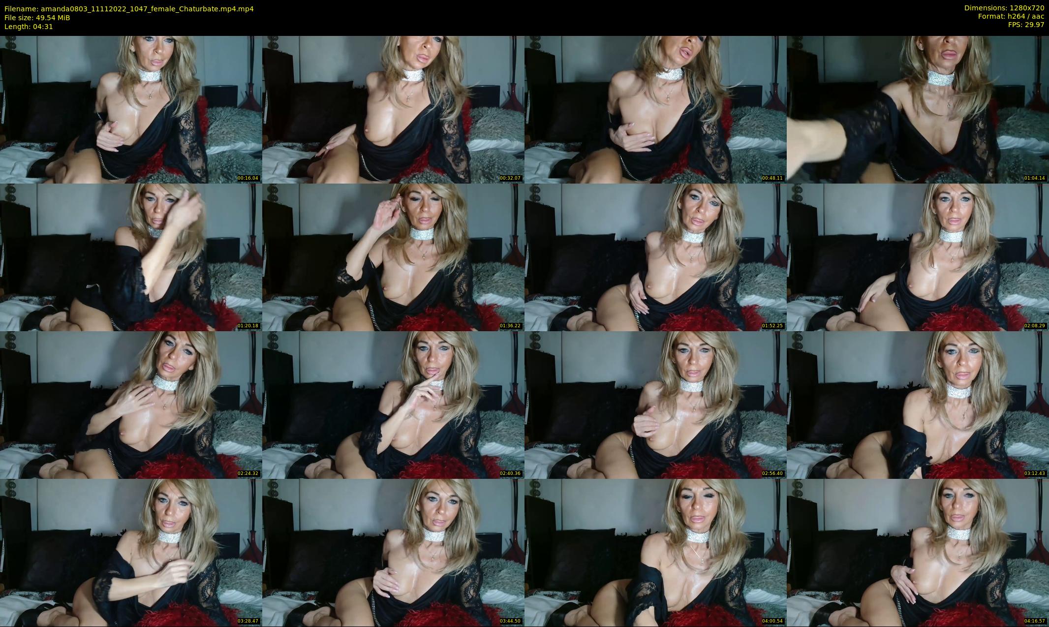 amanda0803 — 5 minute Chaturbate female cam show recording, 720p, Nov 11, 2022