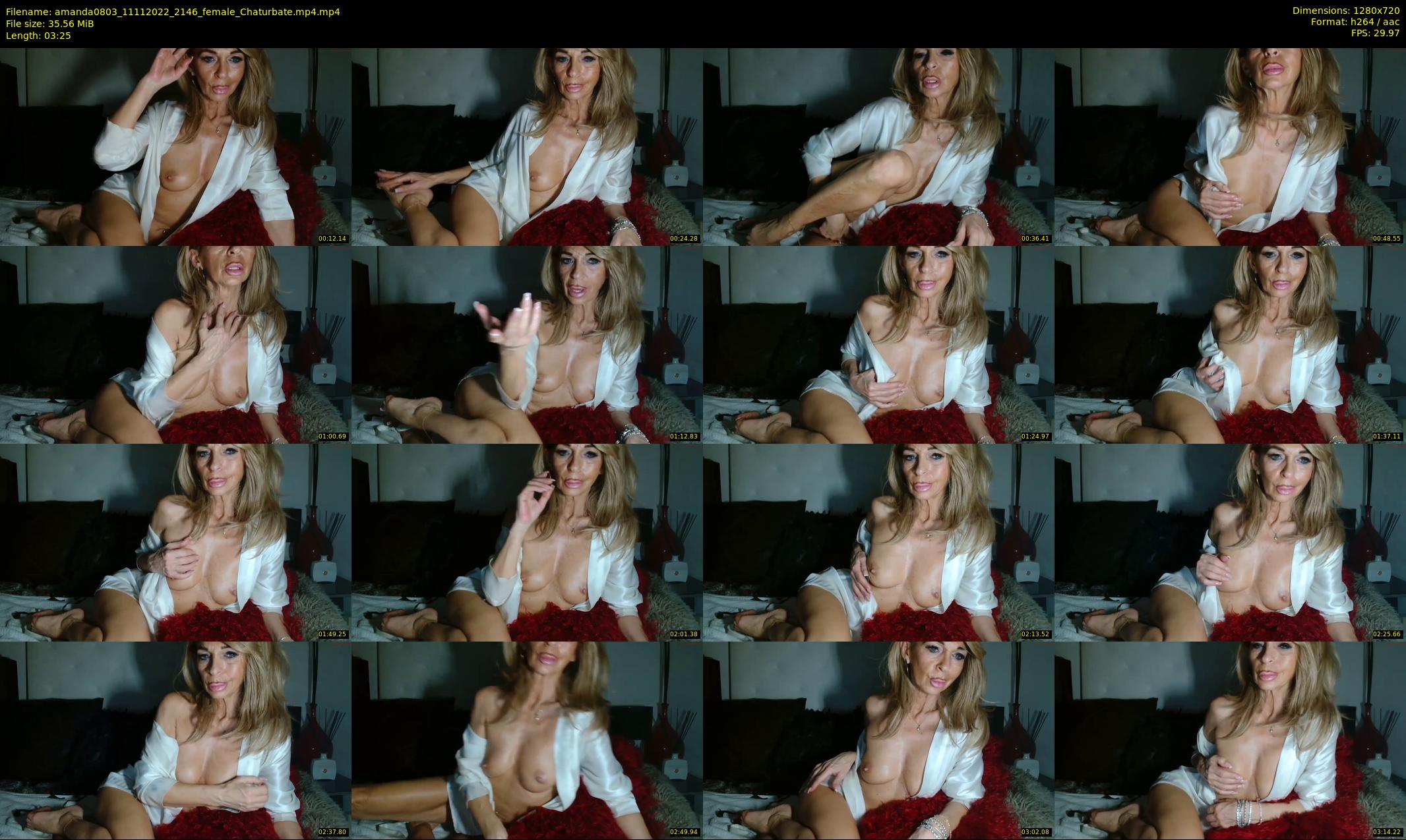 amanda0803 — 4 minute Chaturbate female cam show recording, 720p, Nov 11, 2022