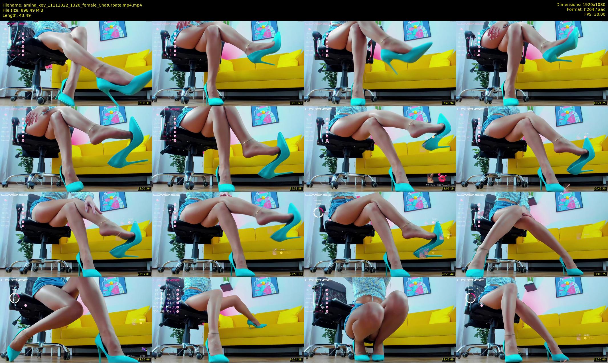 amina_key — 44 minute Chaturbate female cam show recording, 1080p, Nov 11, 2022