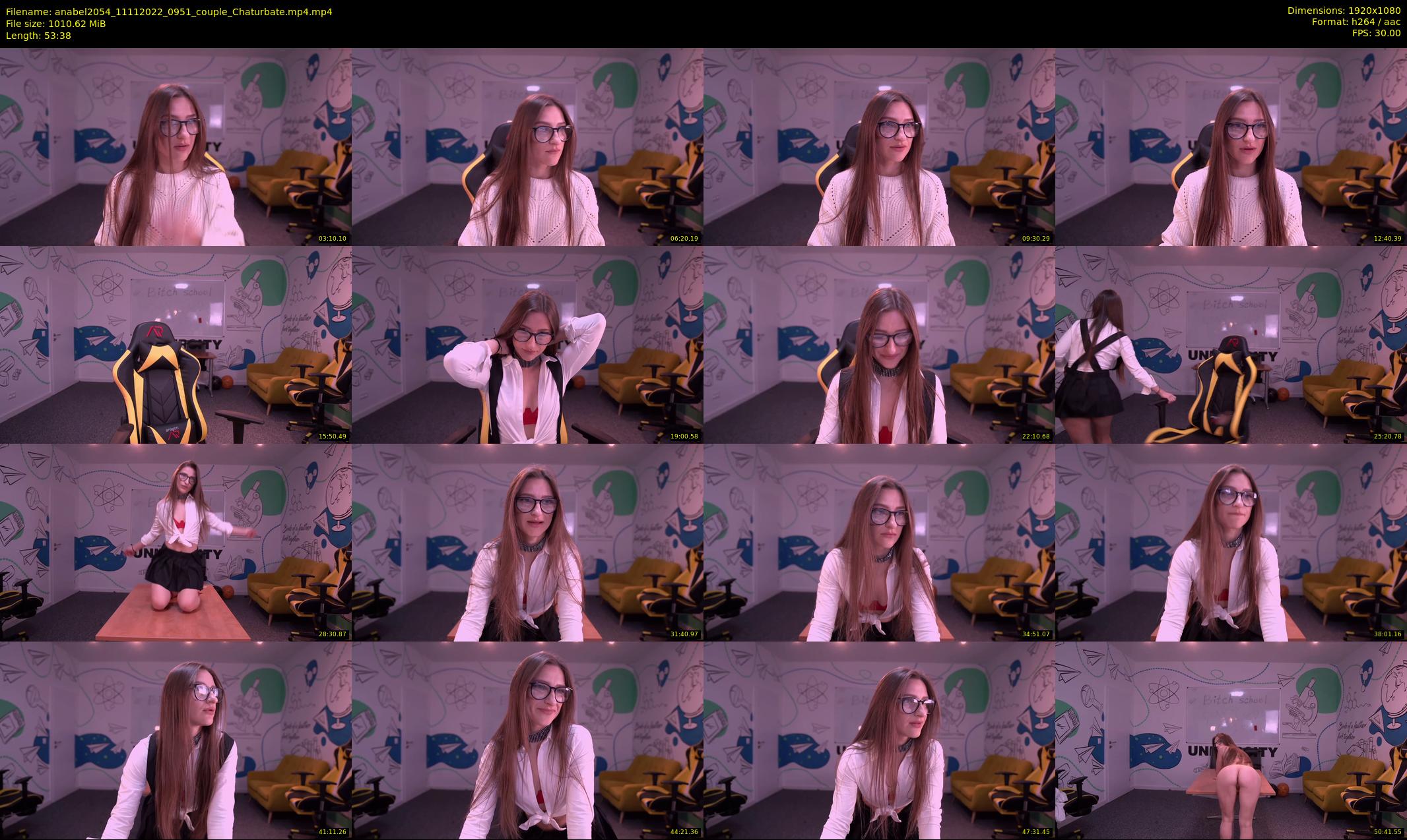 anabel2054 — 54 minute Chaturbate female cam show recording, 1080p, Nov 11, 2022