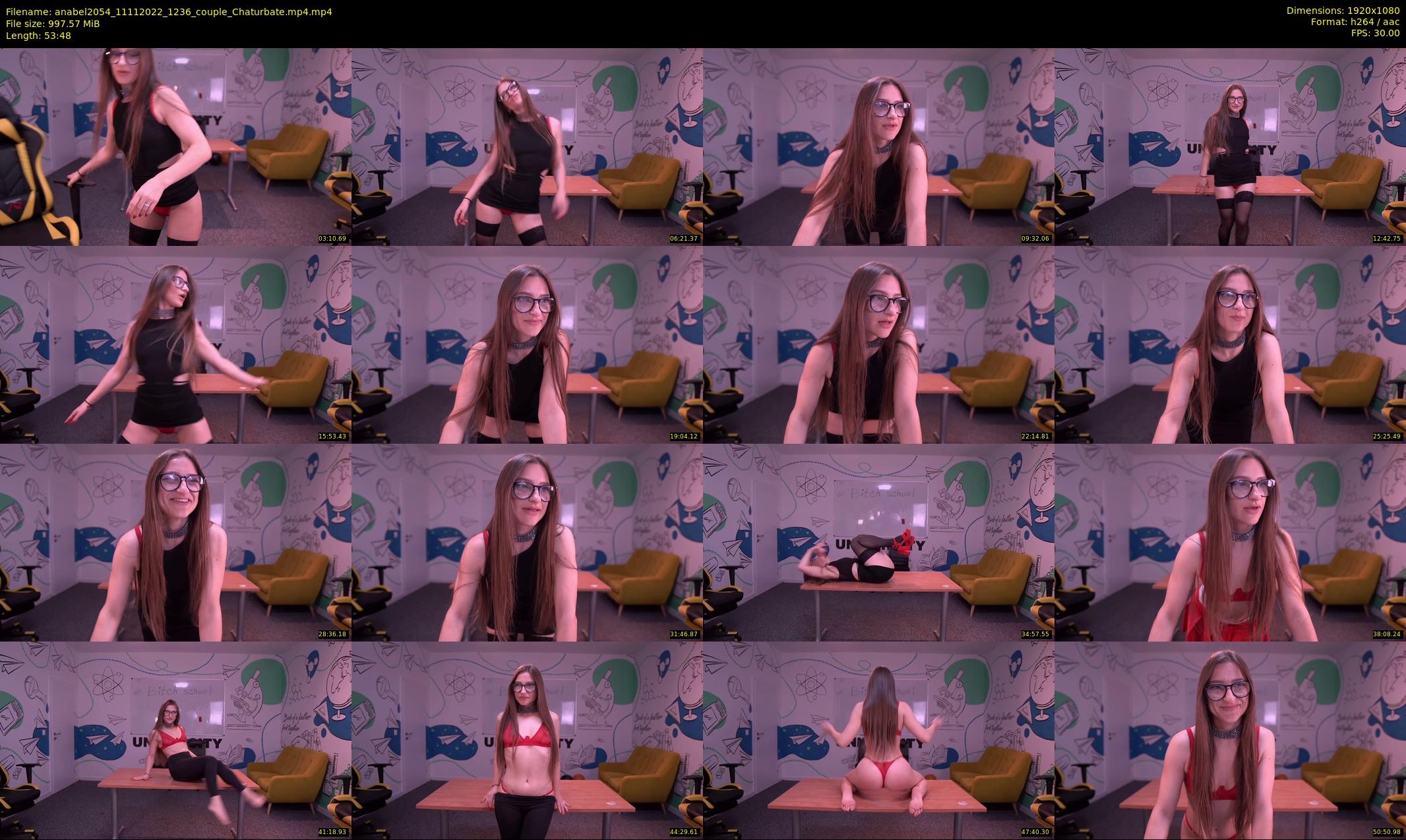 anabel2054 — 54 minute Chaturbate female cam show recording, 1080p, Nov 11, 2022