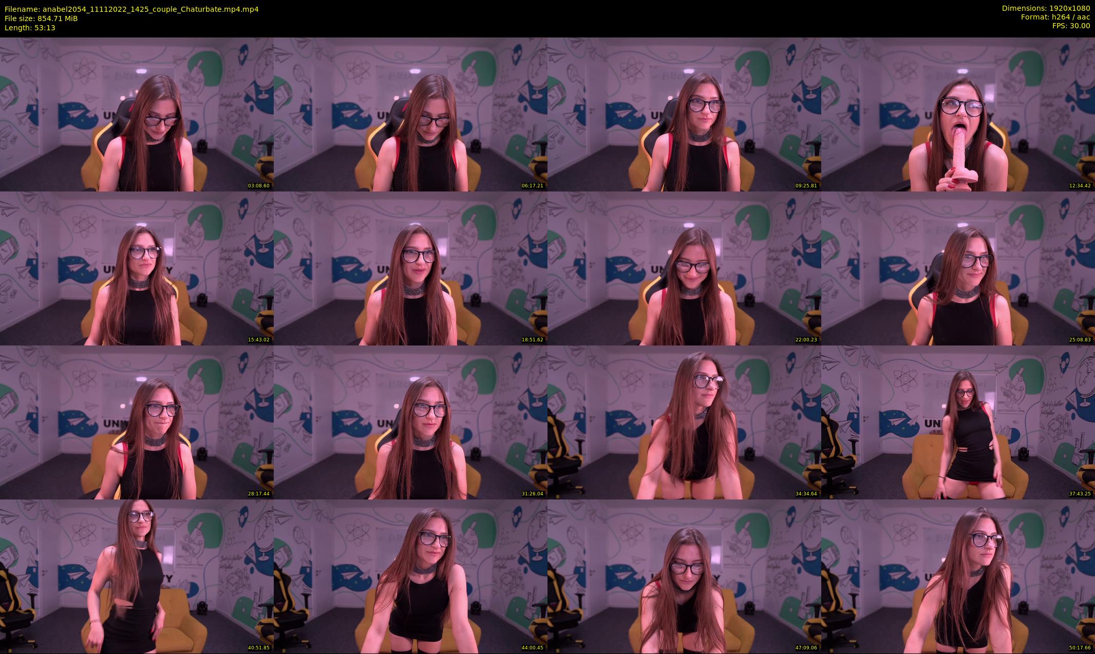 anabel2054 — 54 minute Chaturbate female cam show recording, 1080p, Nov 11, 2022