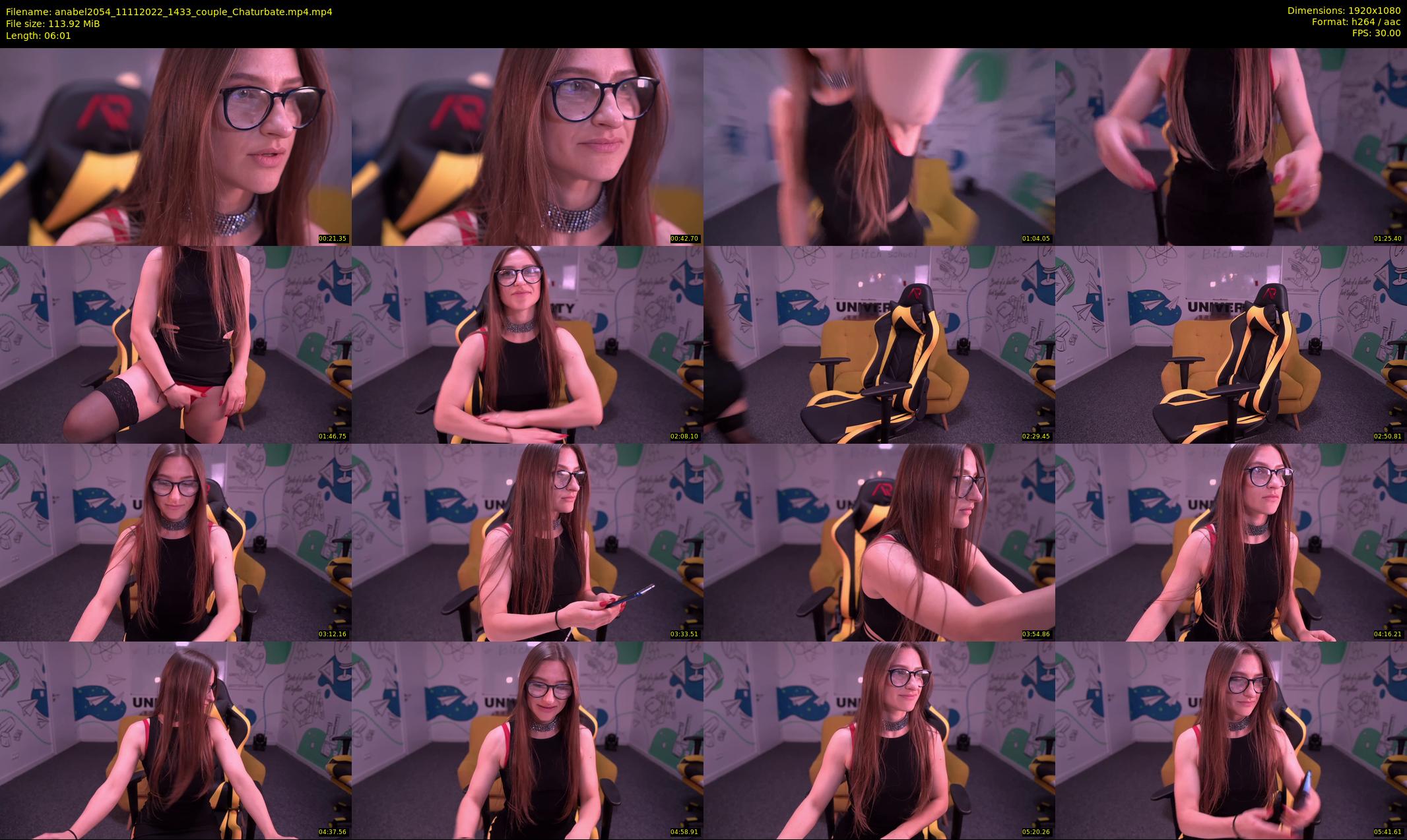 anabel2054 — 7 minute Chaturbate female cam show recording, 1080p, Nov 11, 2022