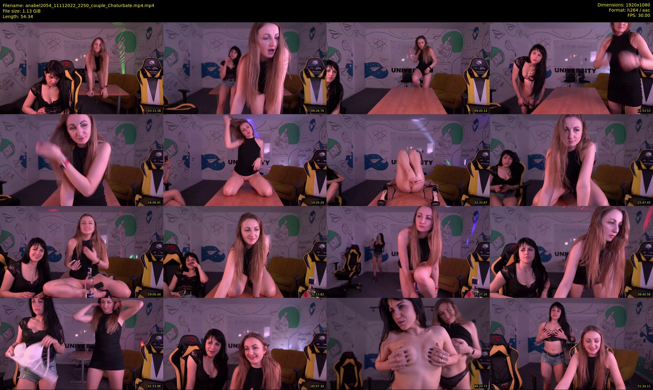 anabel2054 — 55 minute Chaturbate female cam show recording, 1080p, Nov 11, 2022