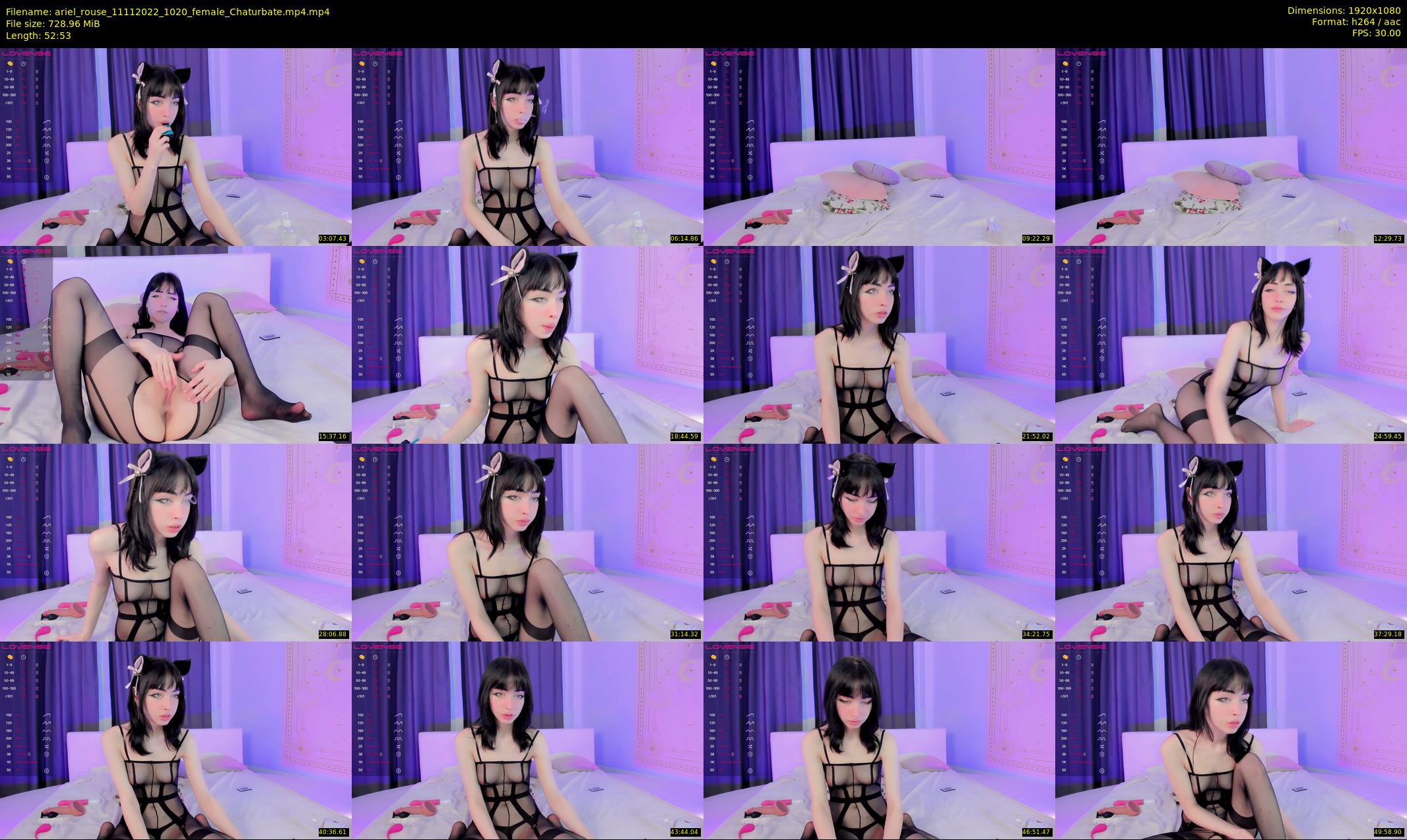 ariel_rouse — 53 minute Chaturbate female cam show recording, 1080p, Nov 11, 2022