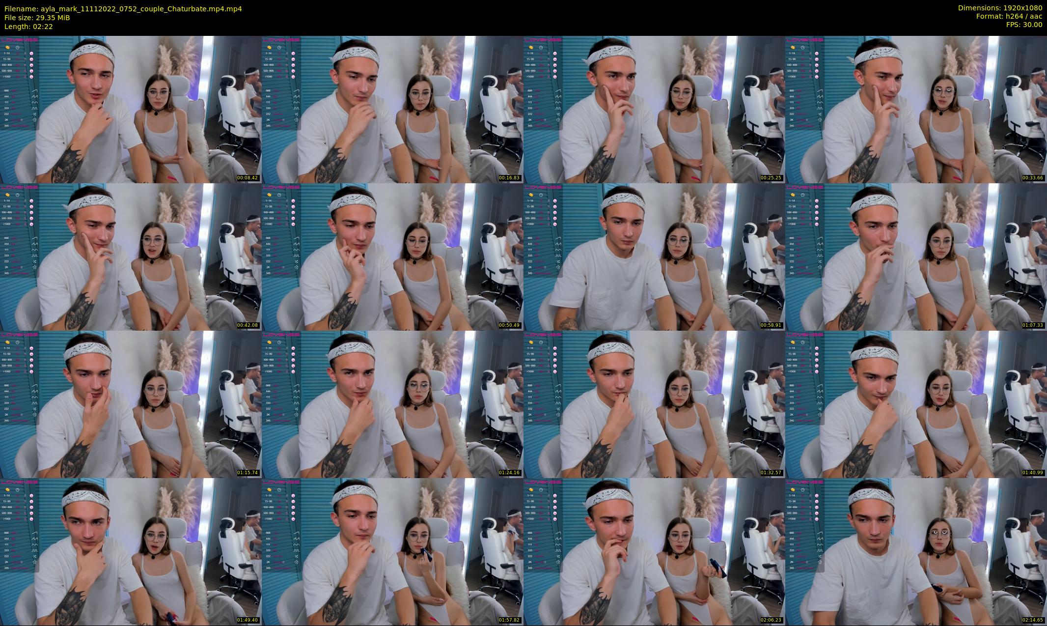 ayla_mark — 3 minute Chaturbate couple cam show recording, 1080p, Nov 11, 2022