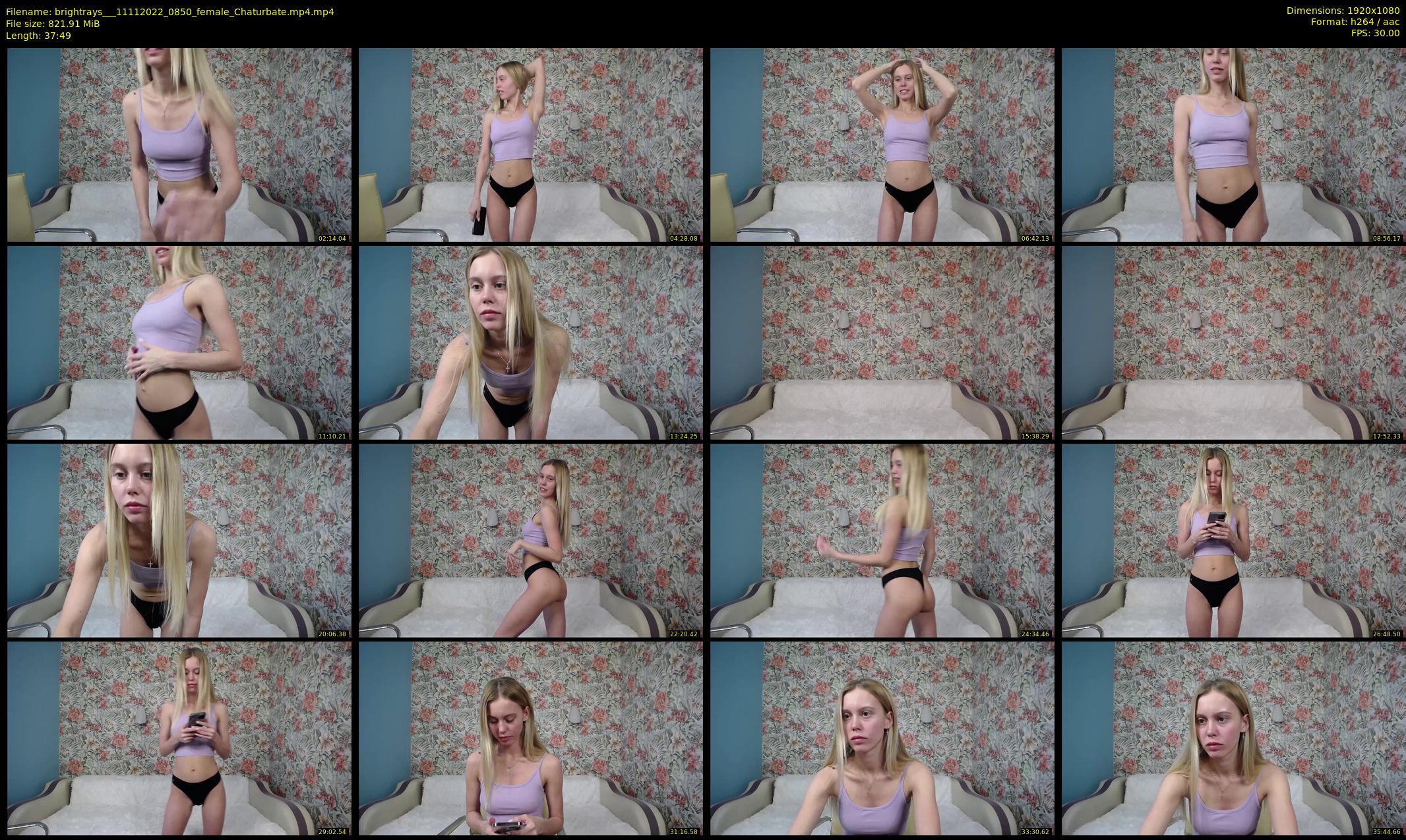 brightrays__ — 38 minute Chaturbate female cam show recording, 1080p, Nov 11, 2022