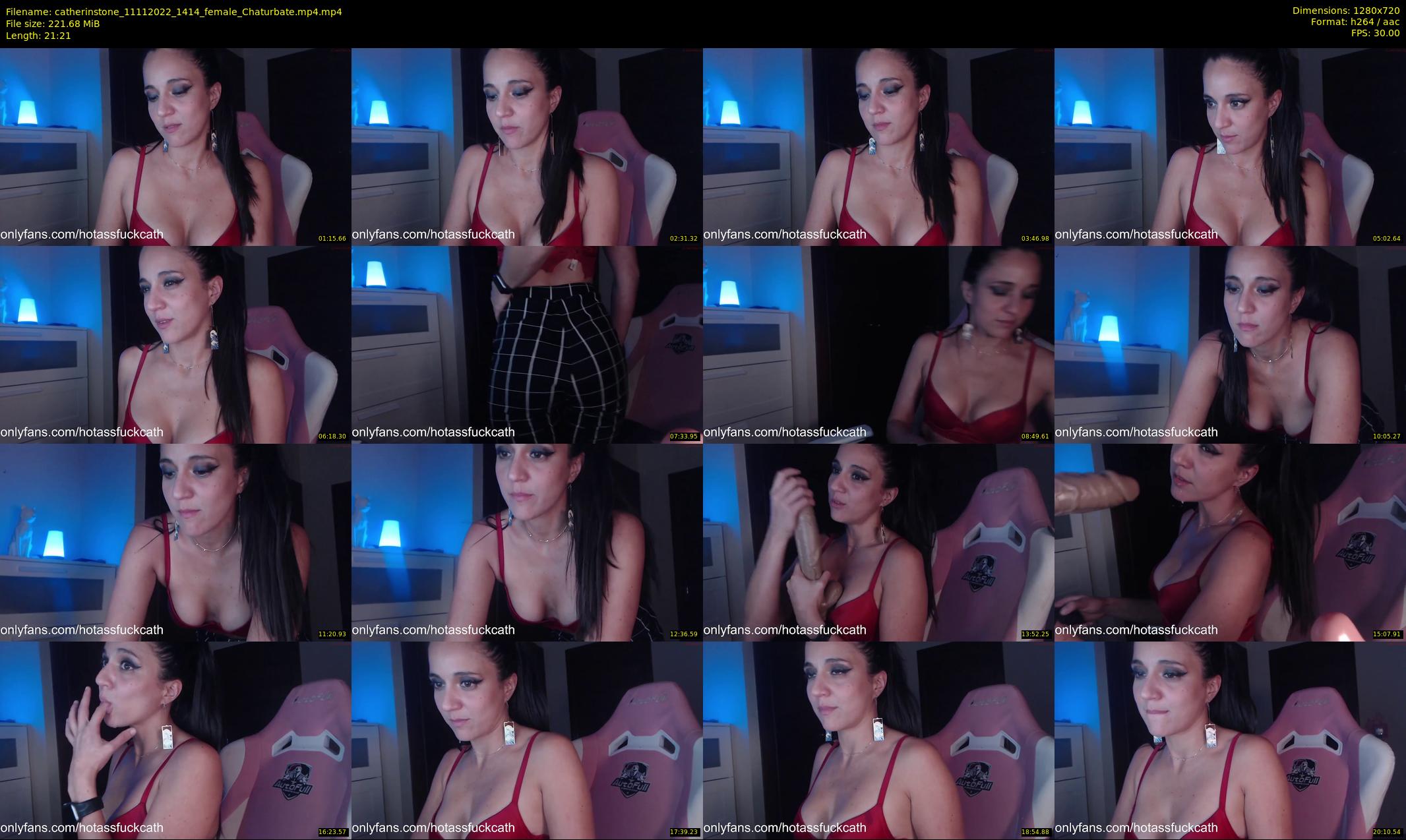 catherinstone — 22 minute Chaturbate female cam show recording, 720p, Nov 11, 2022