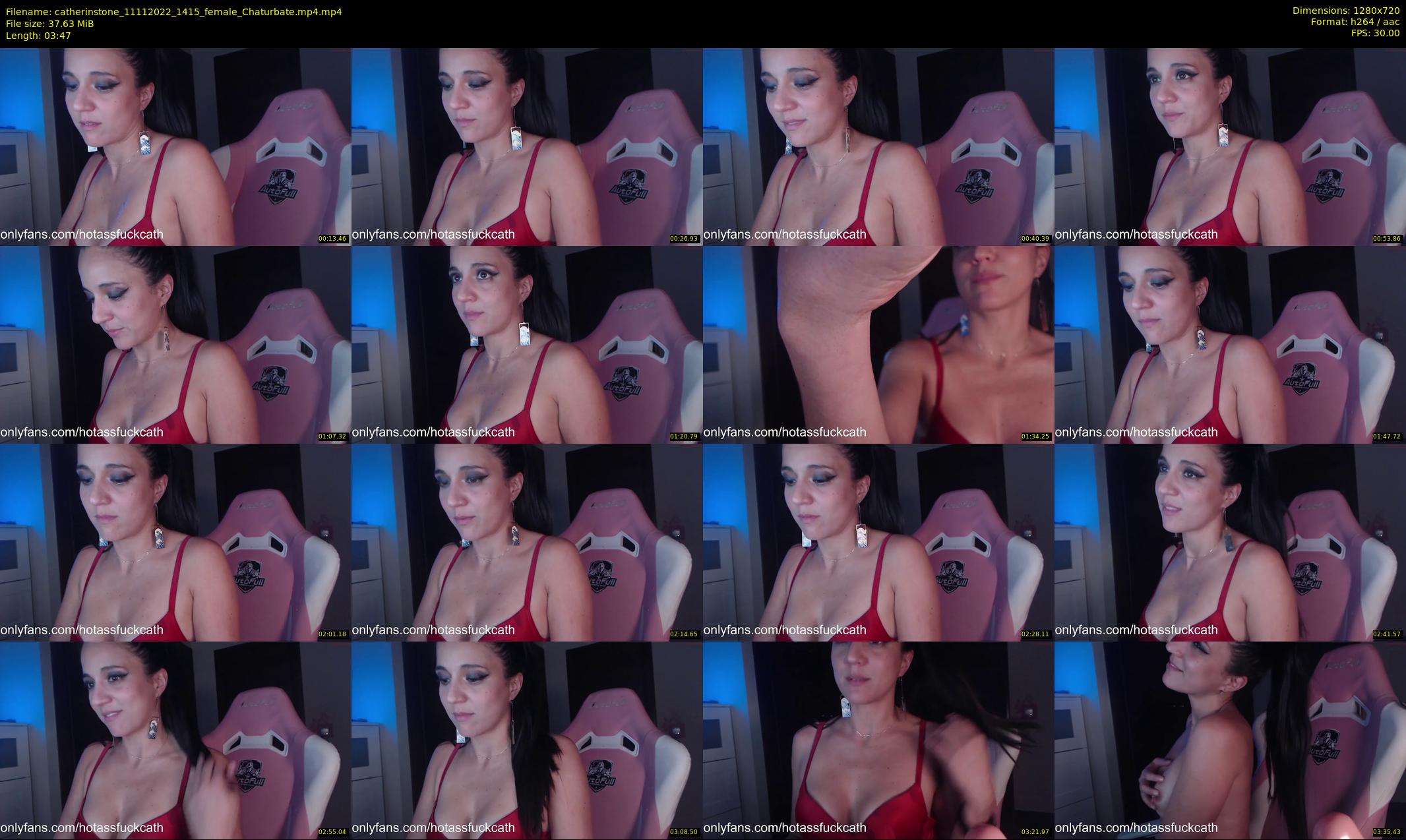catherinstone — 4 minute Chaturbate female cam show recording, 720p, Nov 11, 2022