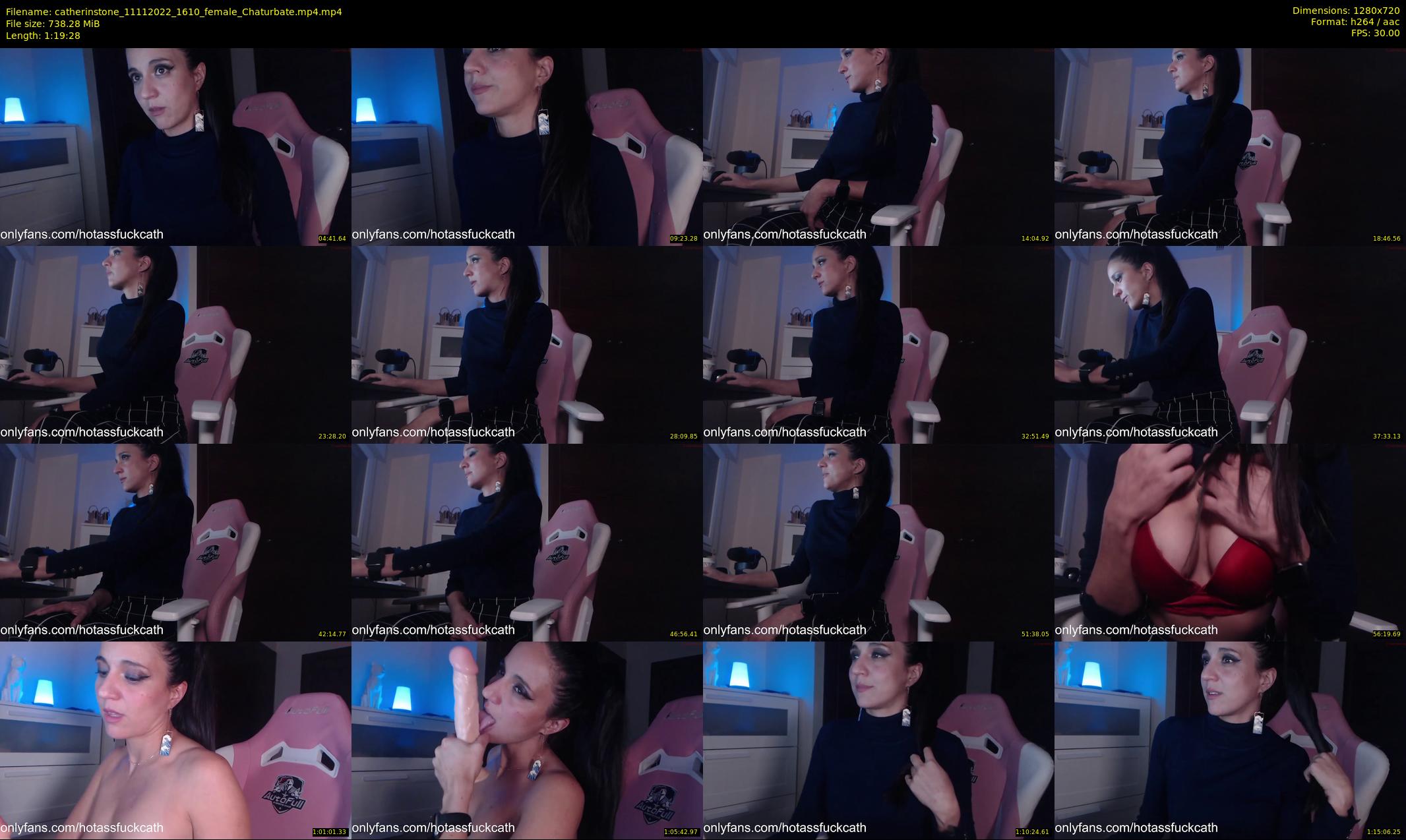catherinstone — 80 minute Chaturbate female cam show recording, 720p, Nov 11, 2022