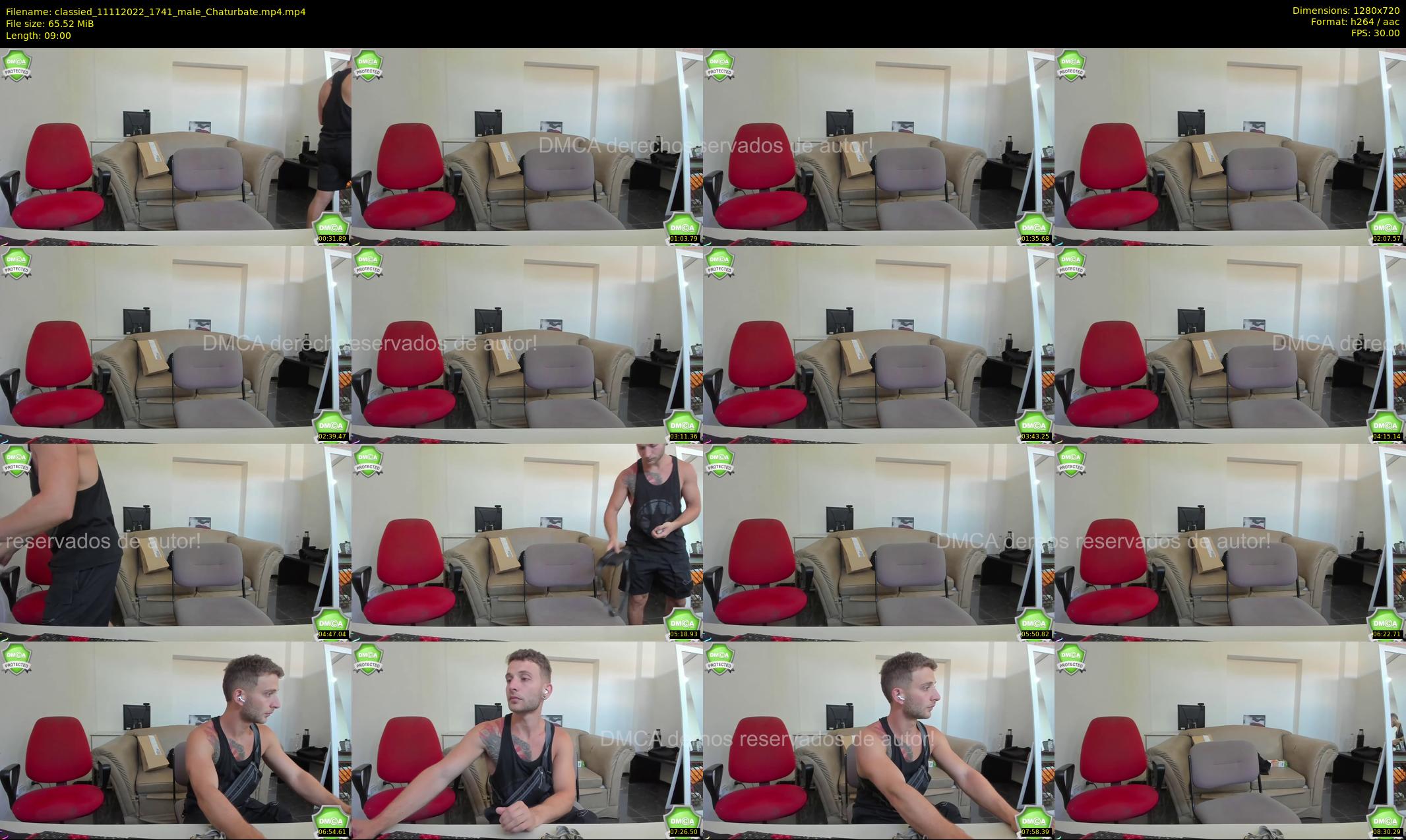 classied — 9 minute Chaturbate male cam show recording, 720p, Nov 11, 2022