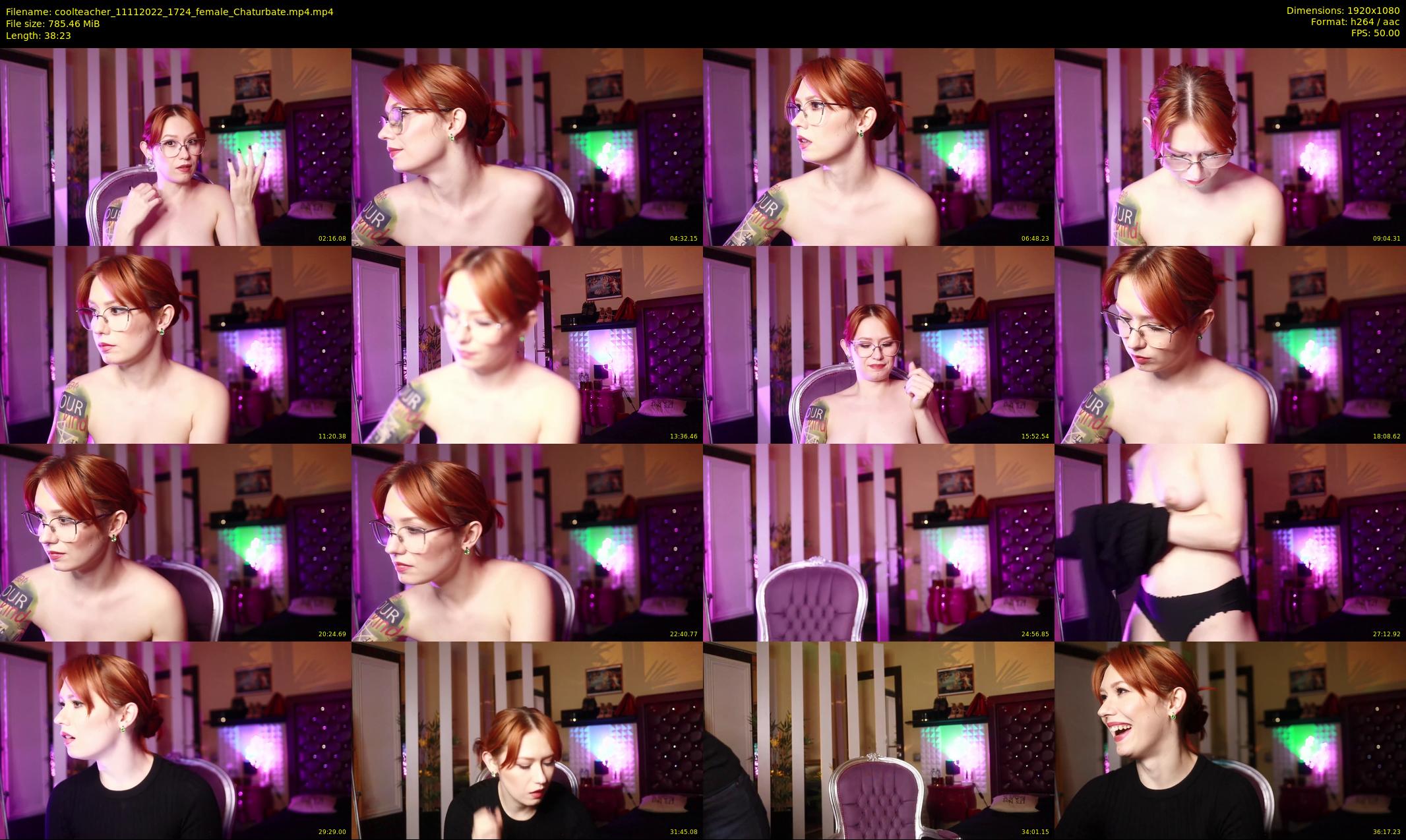 coolteacher — 39 minute Chaturbate female cam show recording, 1080p, Nov 11, 2022