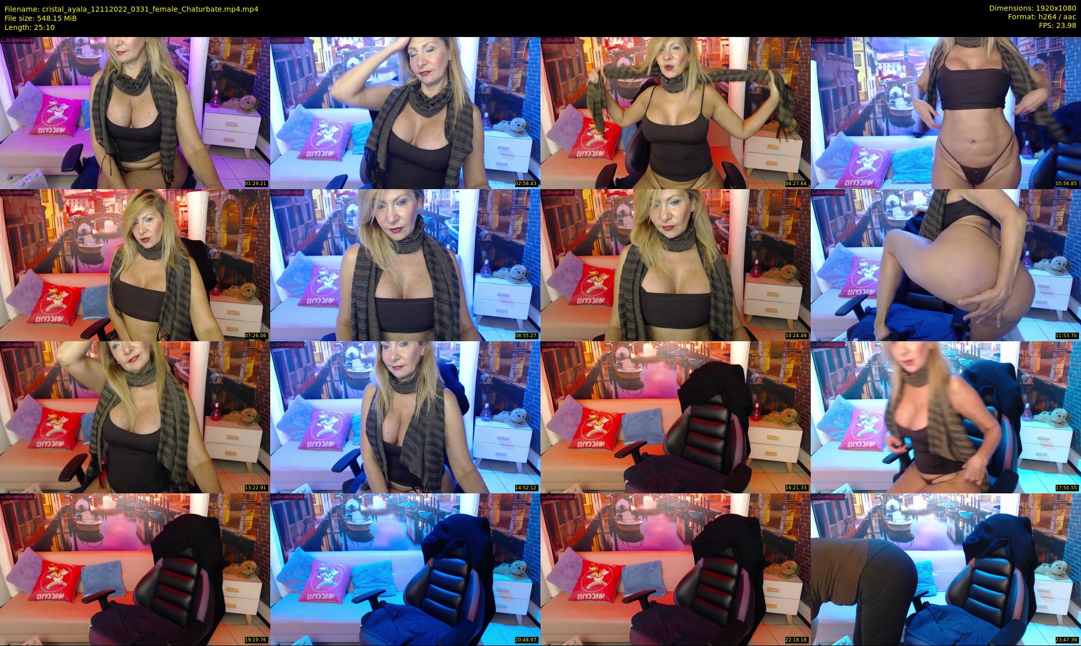 cristal_ayala — 26 minute Chaturbate female cam show recording, 1080p, Nov 12, 2022