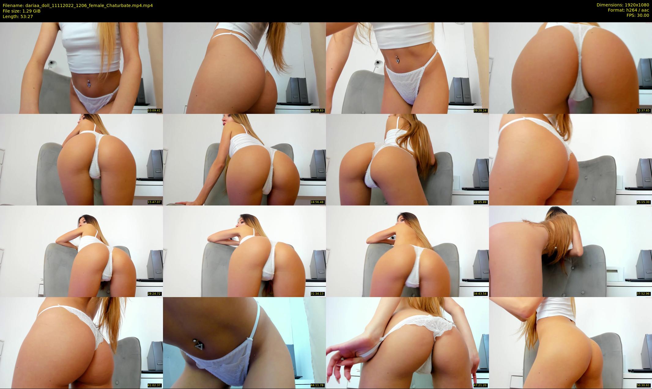 dariaa_doll — 54 minute Chaturbate female cam show recording, 1080p, Nov 11, 2022