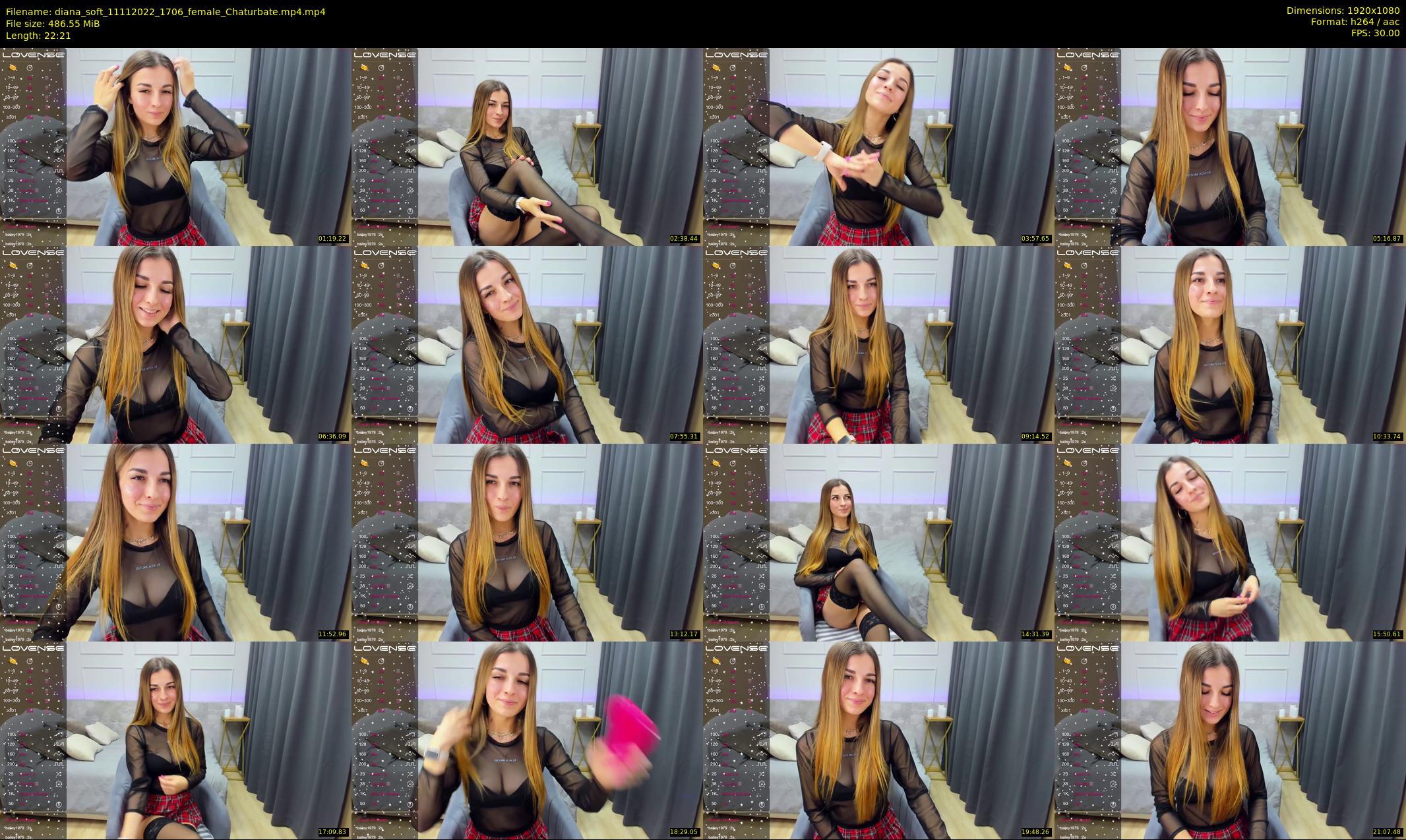 diana_soft — 23 minute Chaturbate female cam show recording, 1080p, Nov 11, 2022