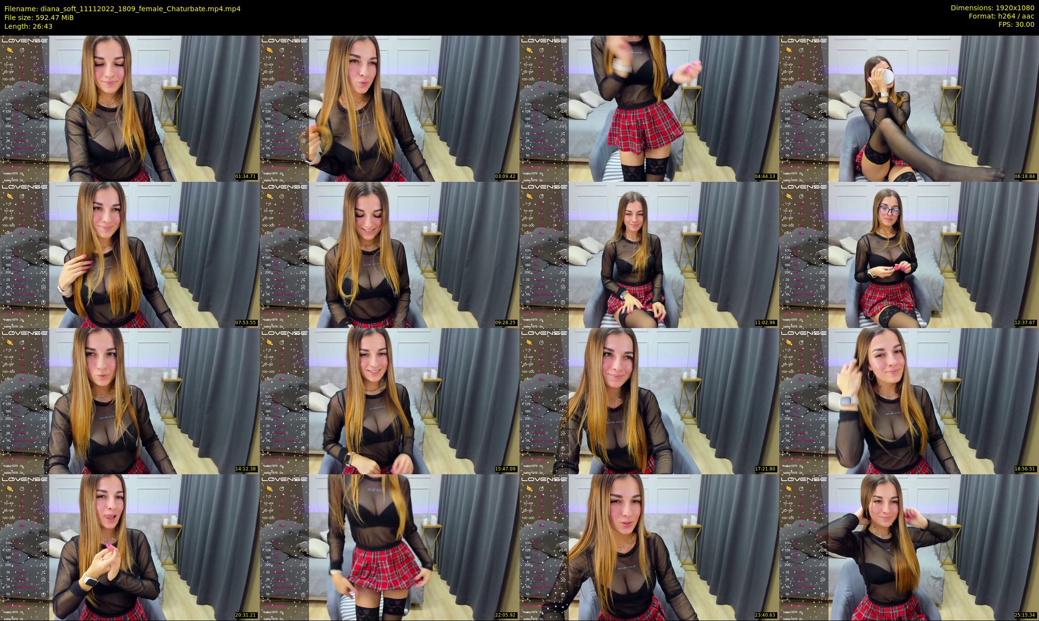 diana_soft — 27 minute Chaturbate female cam show recording, 1080p, Nov 11, 2022
