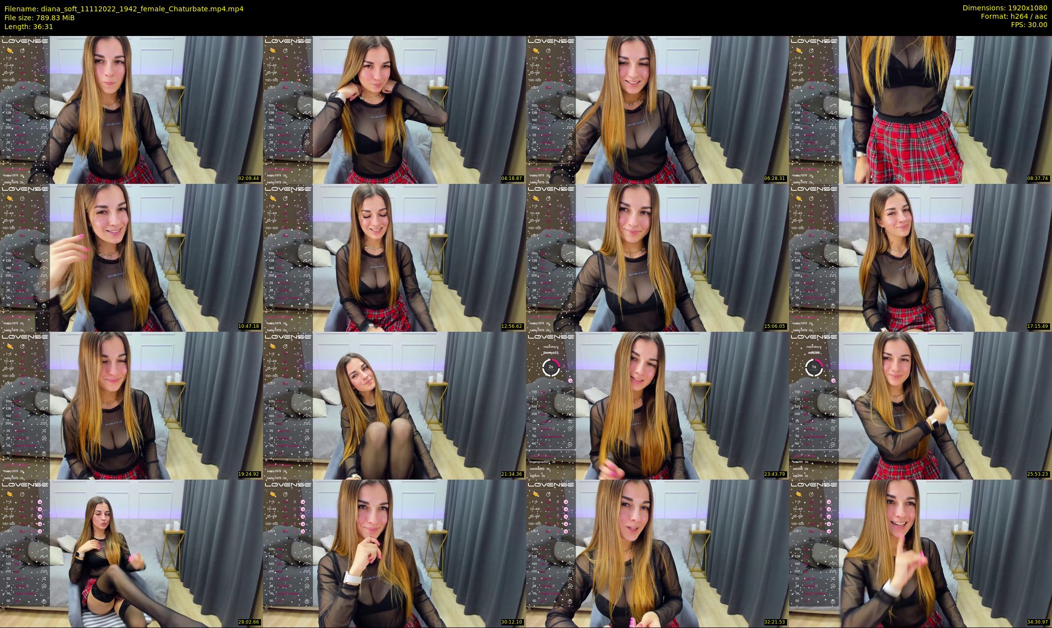 diana_soft — 37 minute Chaturbate female cam show recording, 1080p, Nov 11, 2022