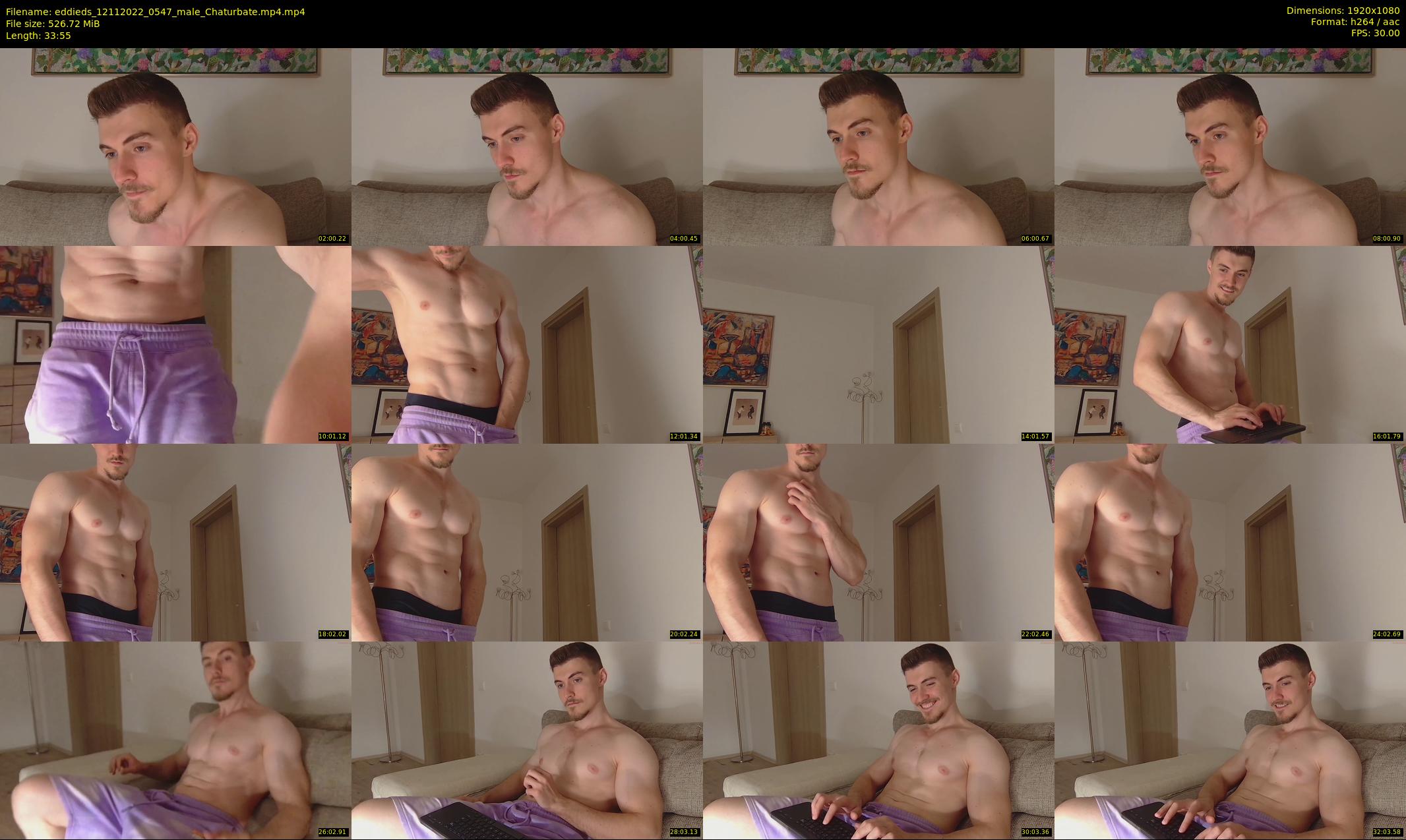 eddieds — 34 minute Chaturbate male cam show recording, 1080p, Nov 12, 2022