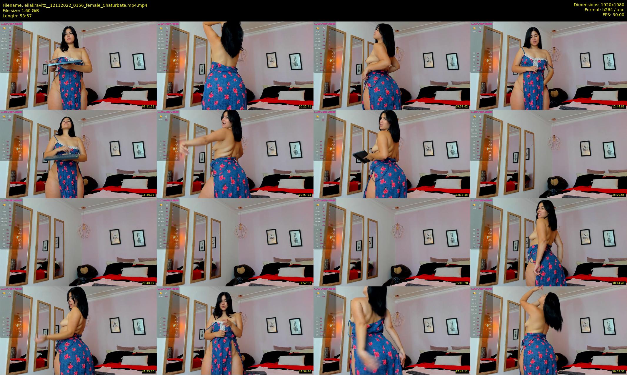 ellakravitz_ — 54 minute Chaturbate female cam show recording, 1080p, Nov 12, 2022