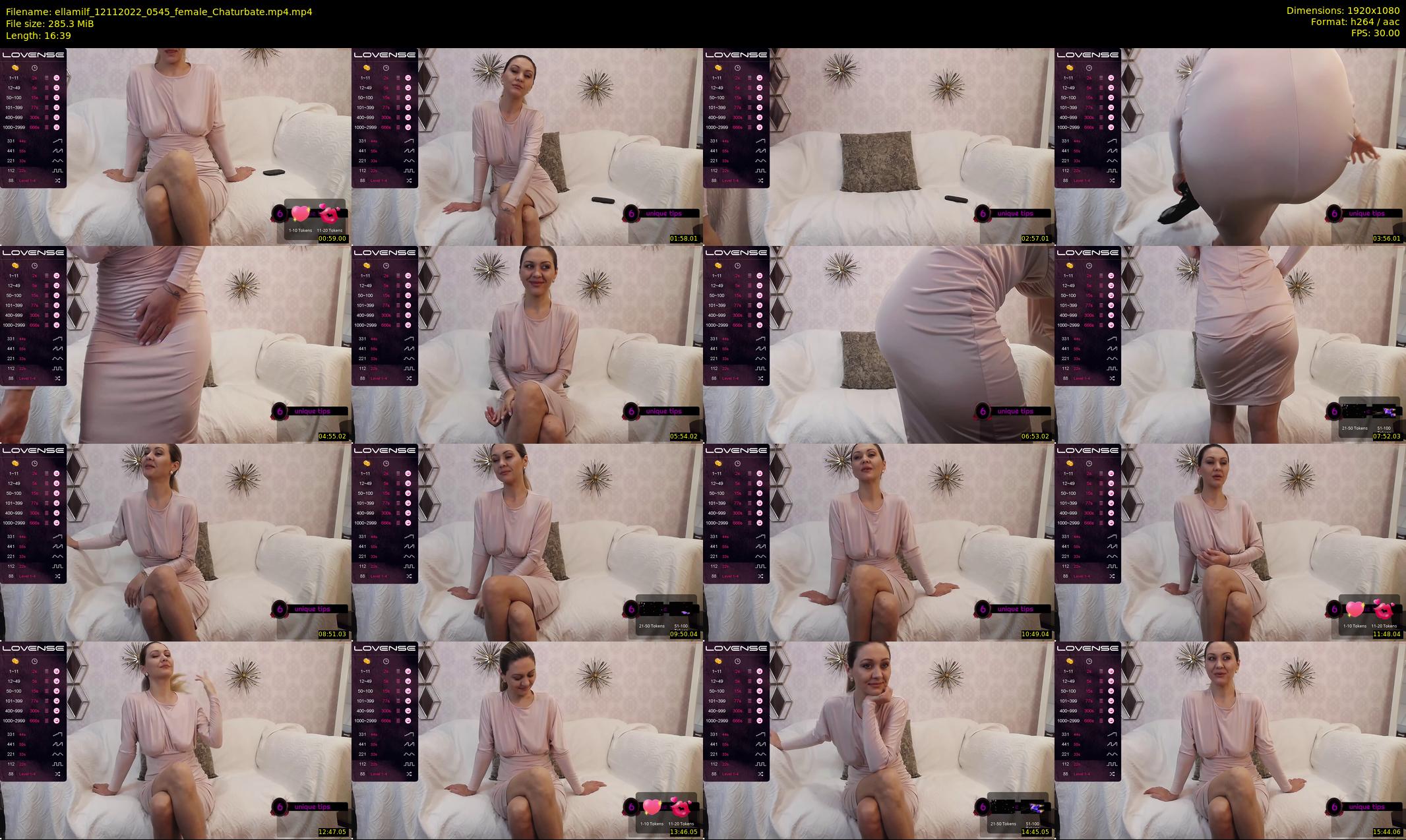 ellamilf — 17 minute Chaturbate female cam show recording, 1080p, Nov 12, 2022