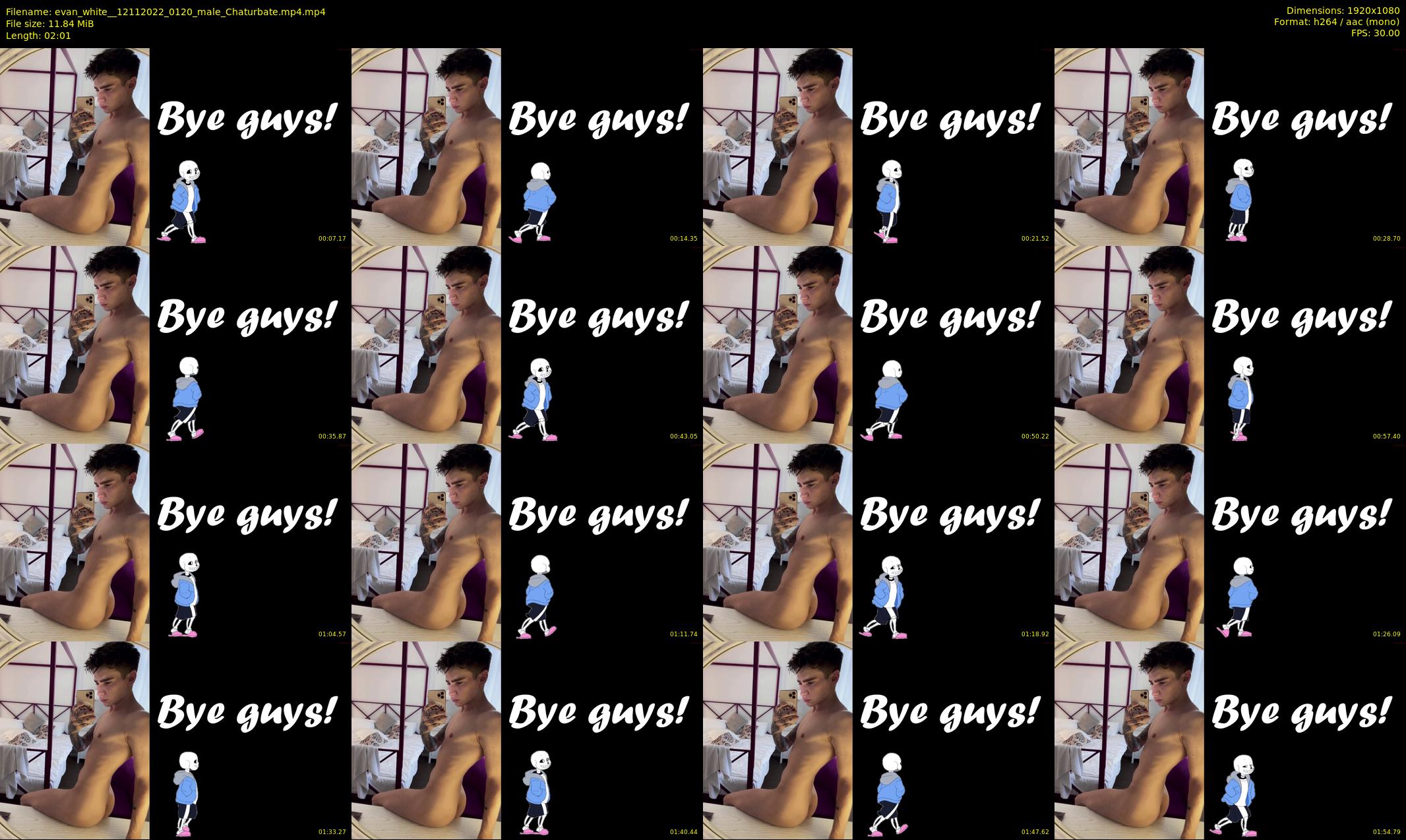 evan_white_ — 3 minute Chaturbate male cam show recording, 1080p, Nov 12, 2022