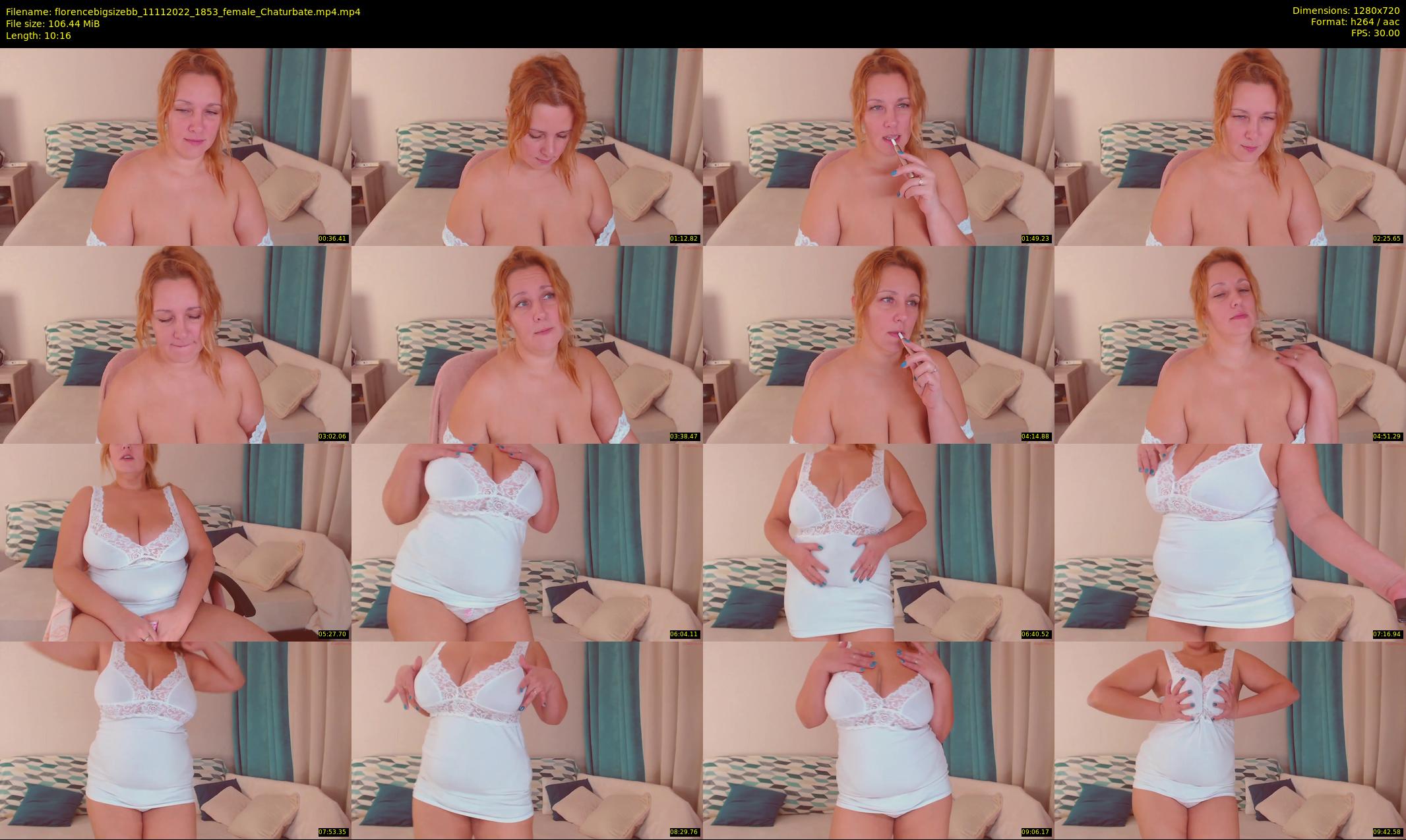 florencebigsizebb — 11 minute Chaturbate female cam show recording, 720p, Nov 11, 2022