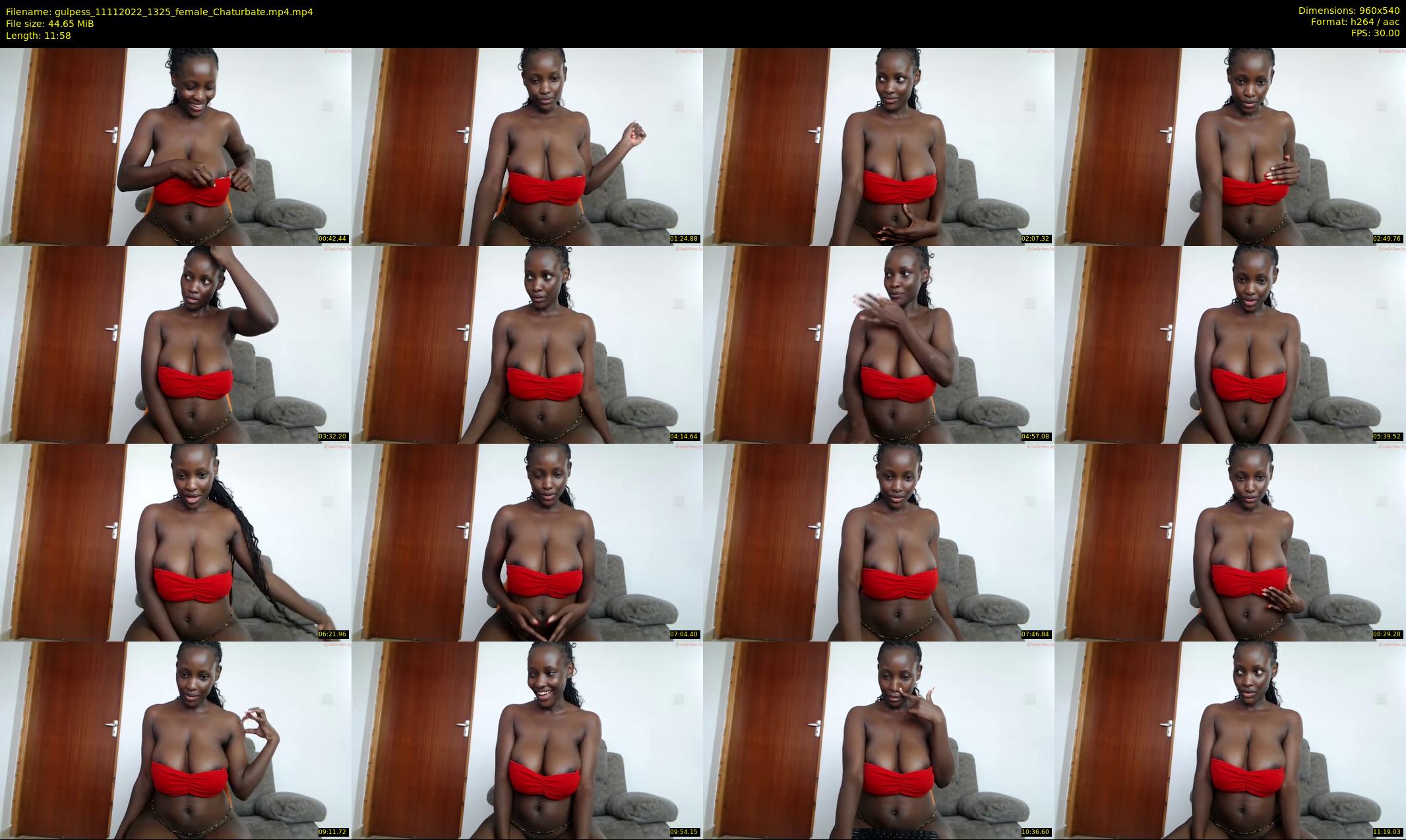 gulpess — 12 minute Chaturbate female cam show recording, 480p, Nov 11, 2022