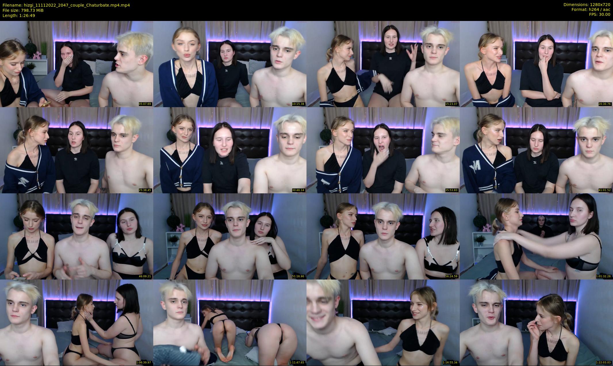 hizgi — 87 minute Chaturbate couple cam show recording, 720p, Nov 11, 2022