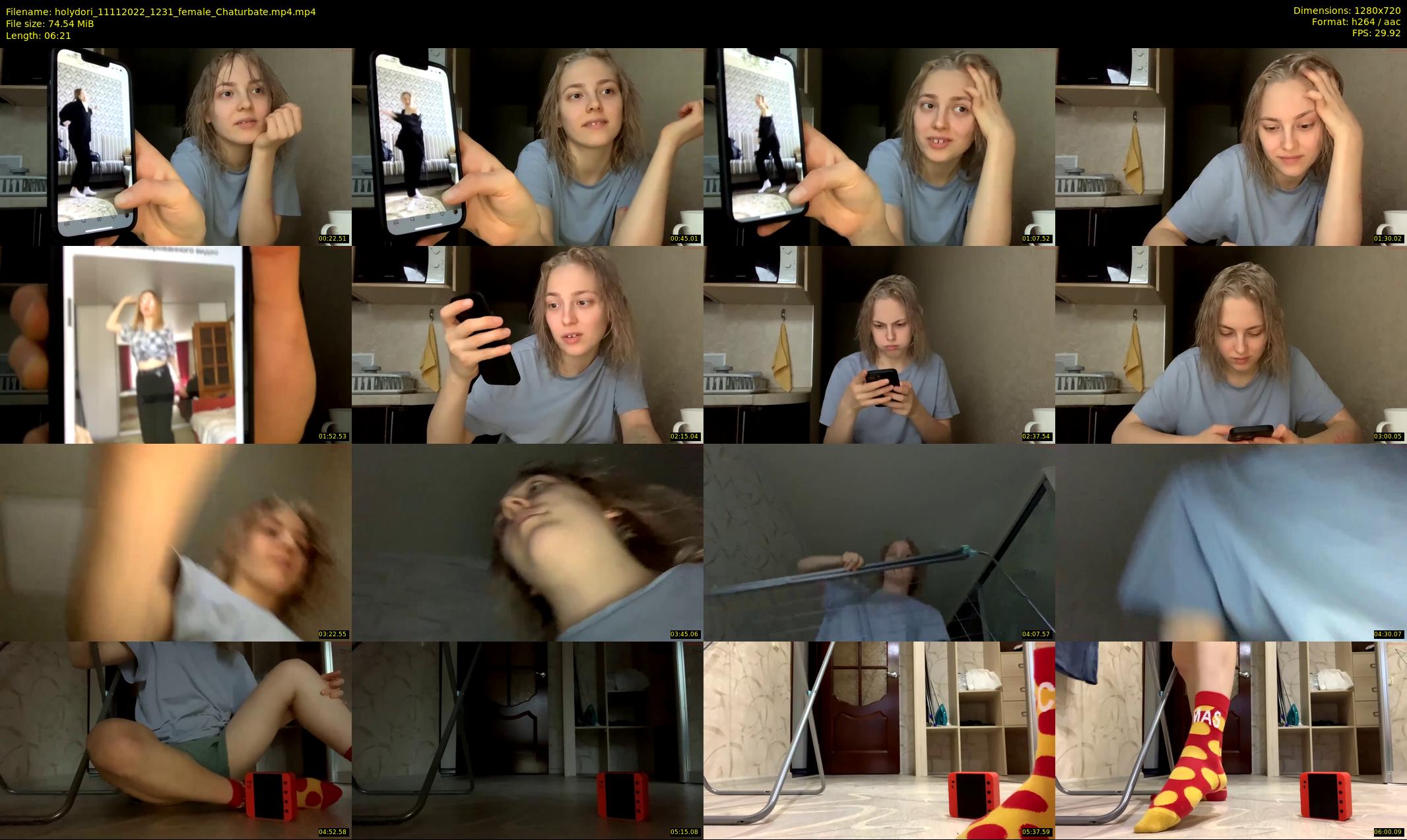 holydori — 7 minute Chaturbate female cam show recording, 720p, Nov 11, 2022