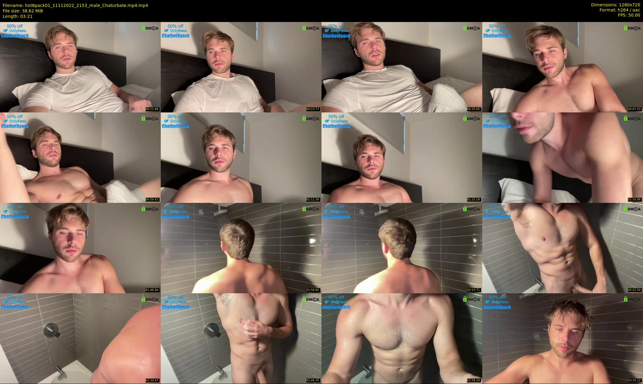 hot8pack01 — 4 minute Chaturbate male cam show recording, 720p, Nov 11, 2022